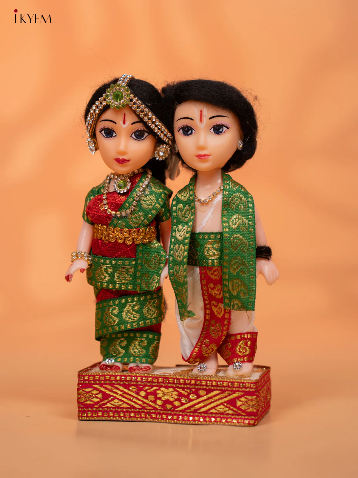 IYENGAR COUPLE - Golu Display Doll - 7 inch - KC28134 - Image 3
