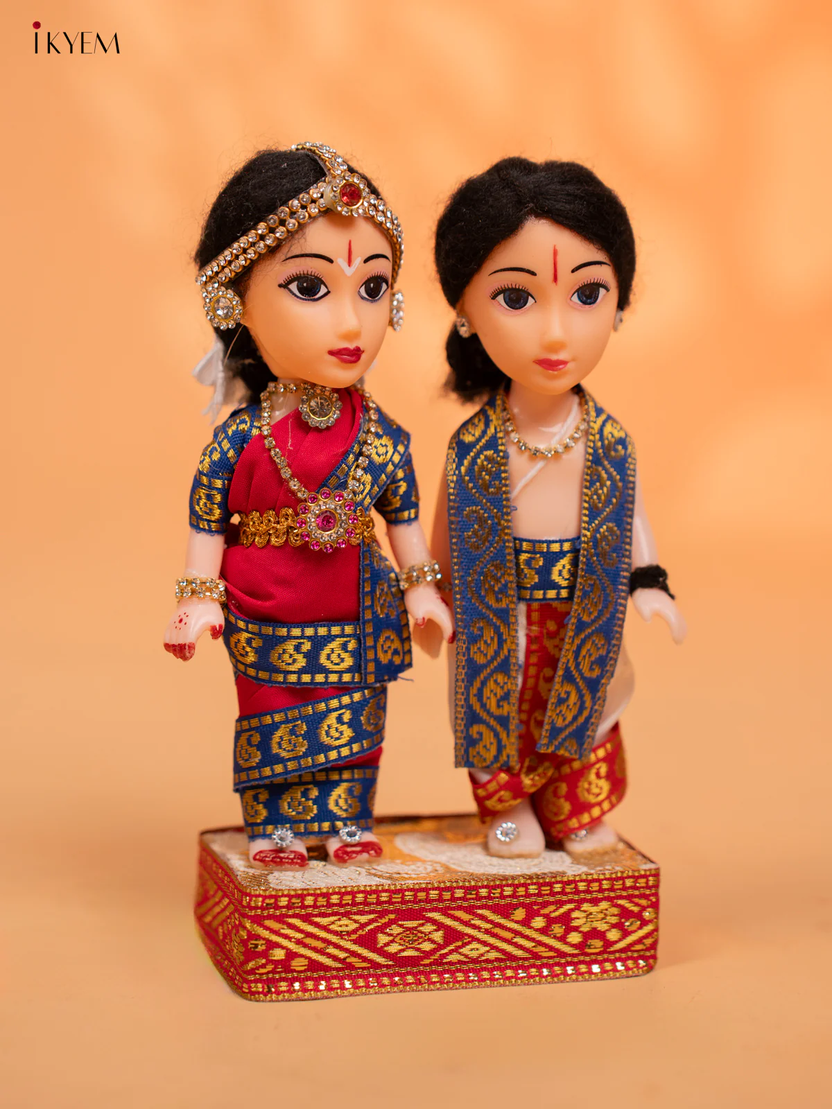 IYENGAR COUPLE - Golu Display Doll - 7 inch - KC28137 - Image 3