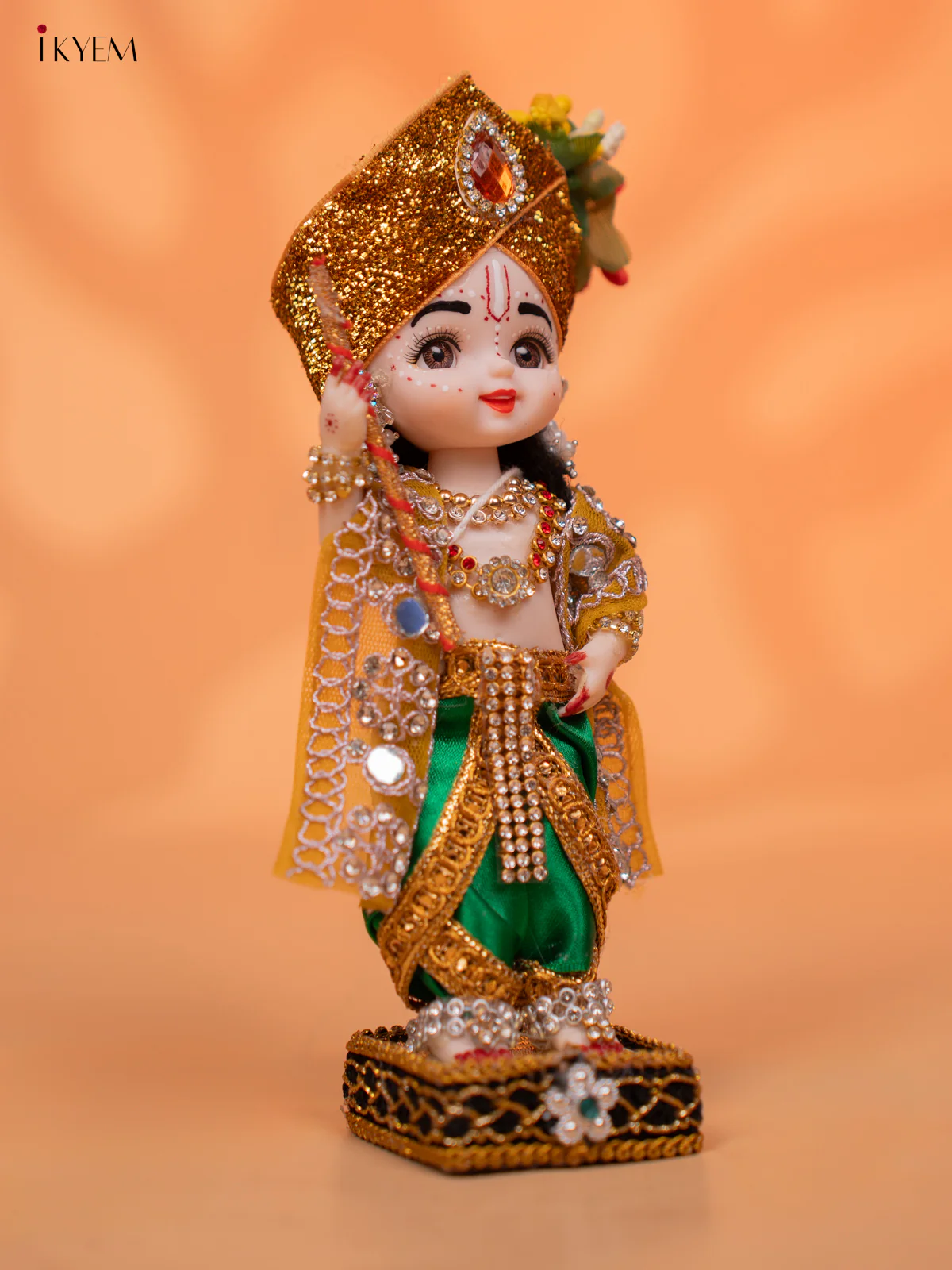 KRISHNA - Golu Display Doll - 7.5 inch - KC28150 - Image 2