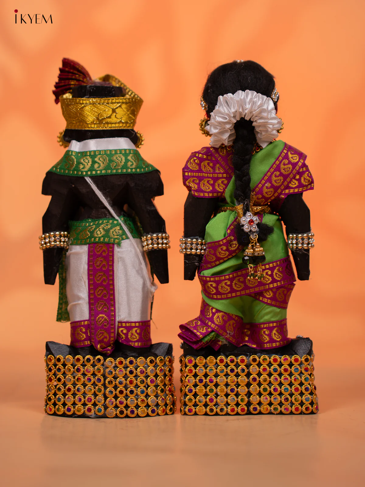 IYER STYLE MARAPACHI - Golu Display Doll - 9 inch - KC28158 - Image 4