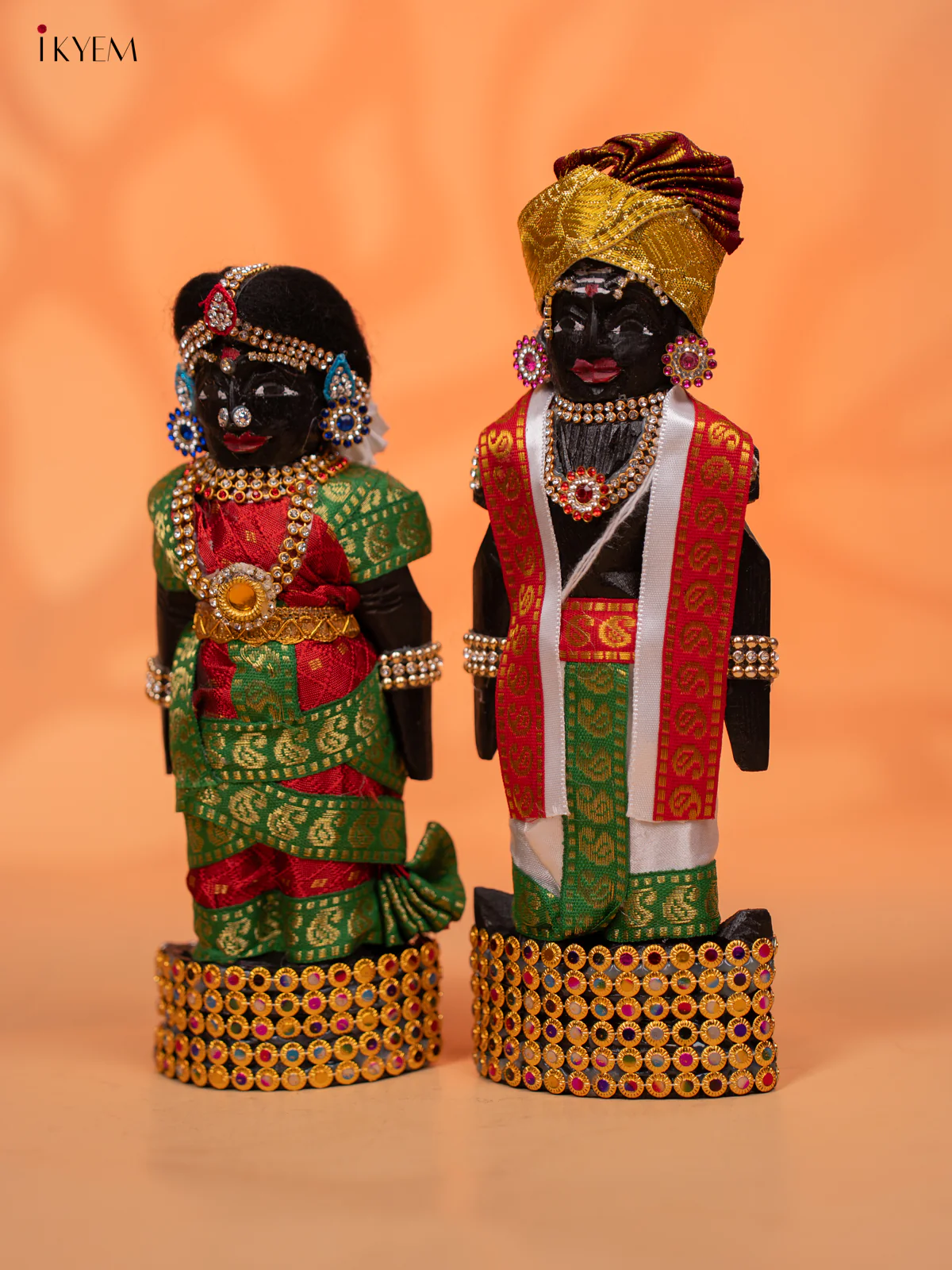 IYER STYLE MARAPACHI - Golu Display Doll - 9 inch - KC28159 - Image 3