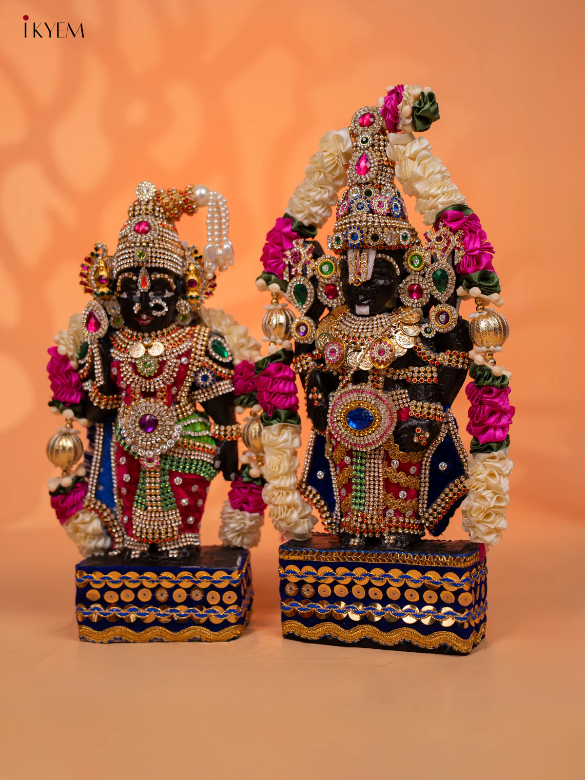 Balaji Padmavathy Thayar MARAPACHI - Golu Display Doll - 9 inch - KC28165 - Image 3