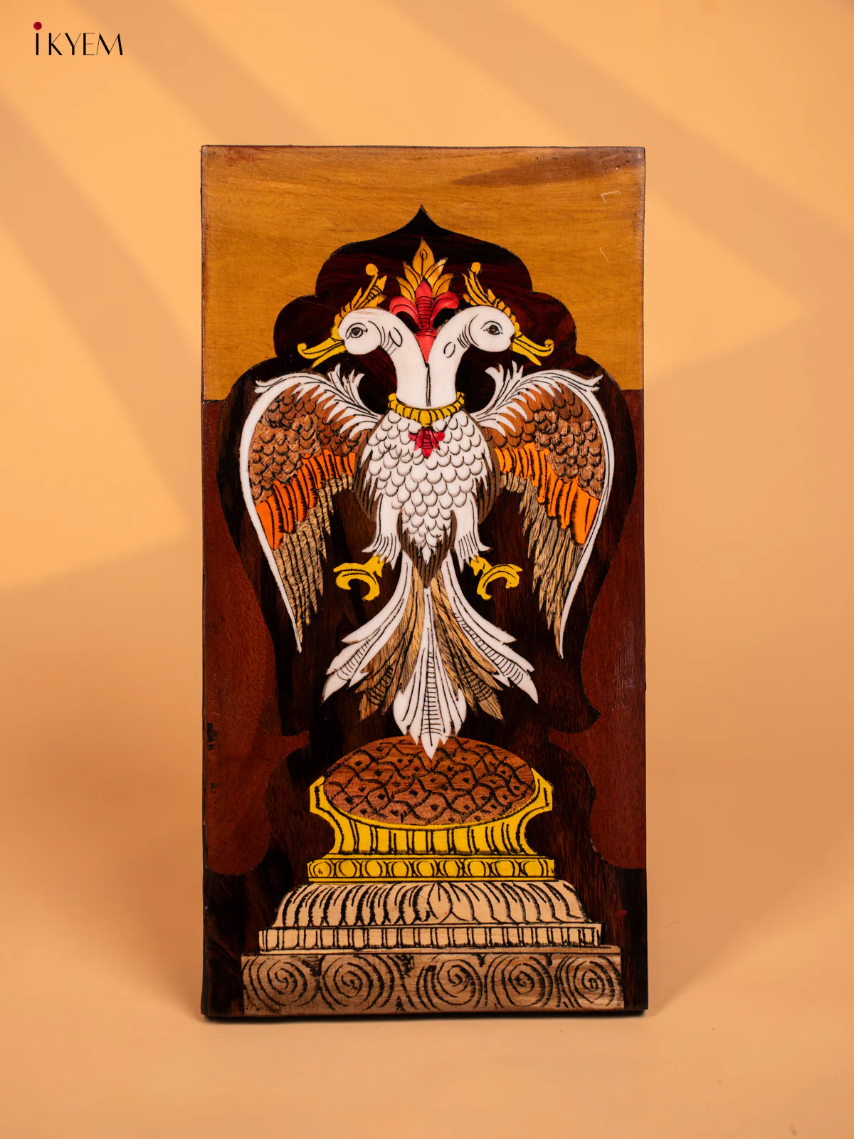 Mysore Rosewood Small Penel - Gandaberunda - KD02124