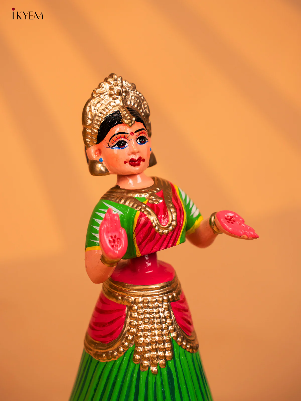 Thanjavur Dancing Doll - inch - KD04114 - Image 2