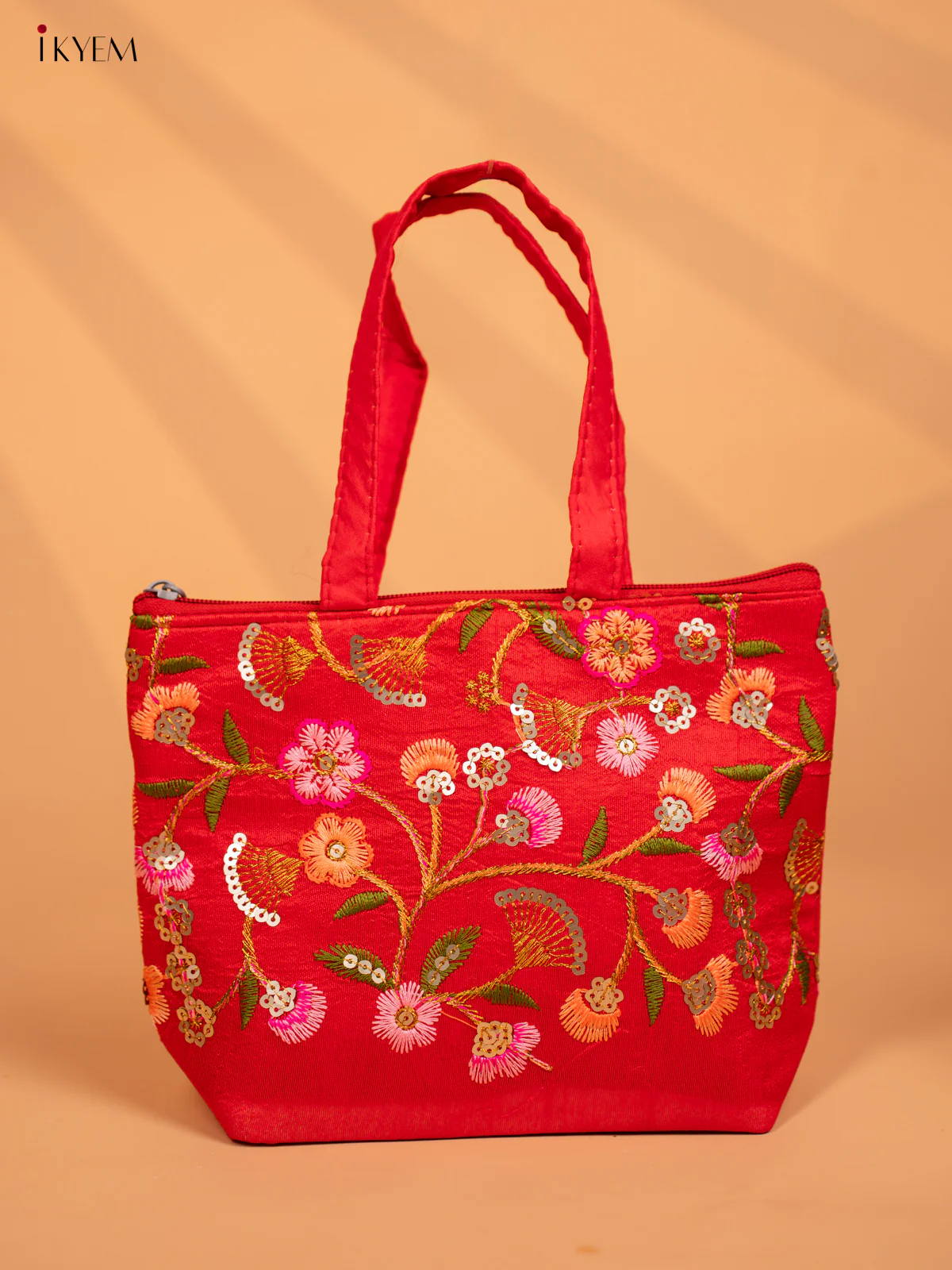 Designer Embroidered HandBag - Floral - KD09122 - Image 2