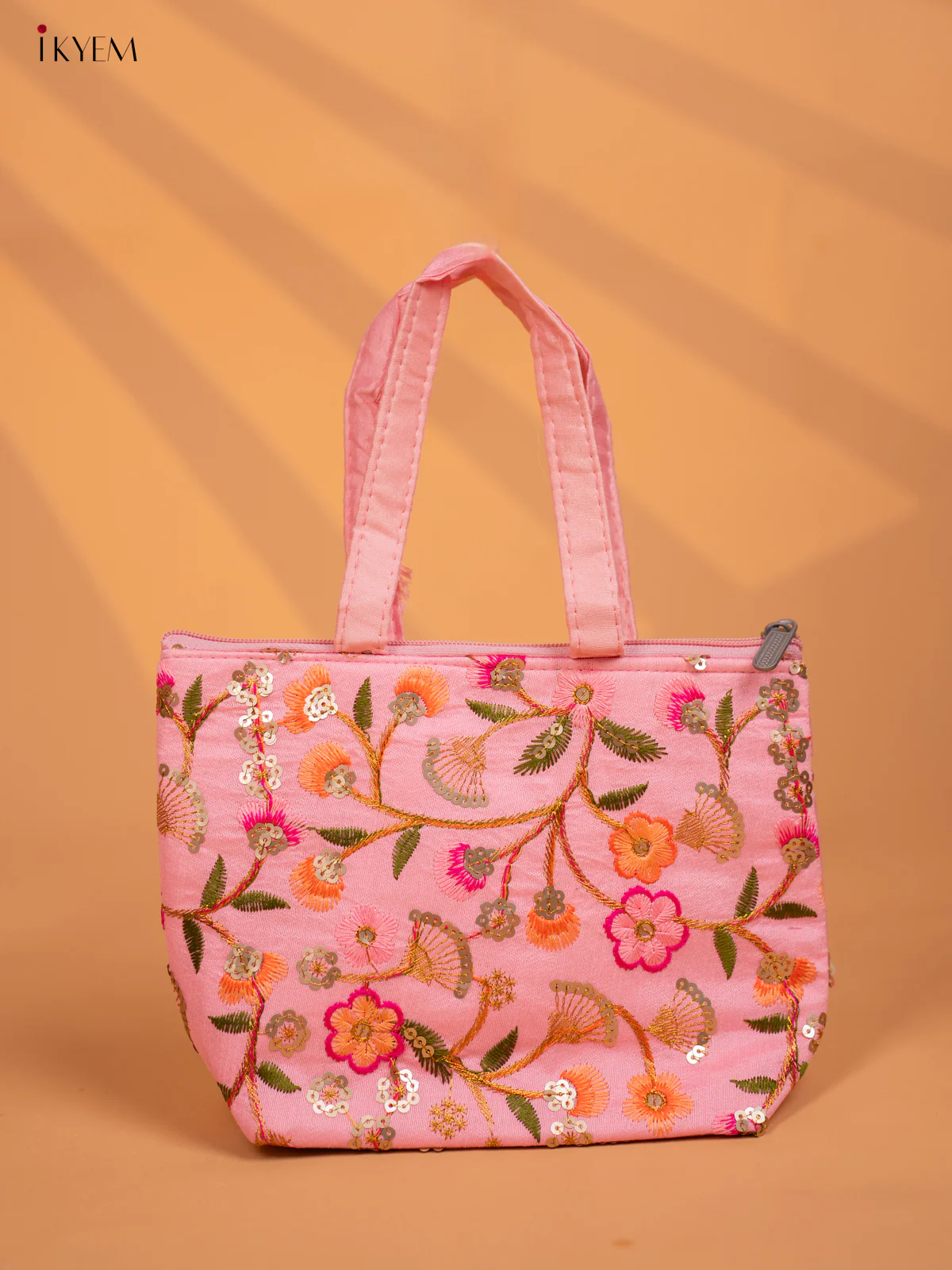 Designer Embroidered HandBag - Floral - KD09122 - Image 4