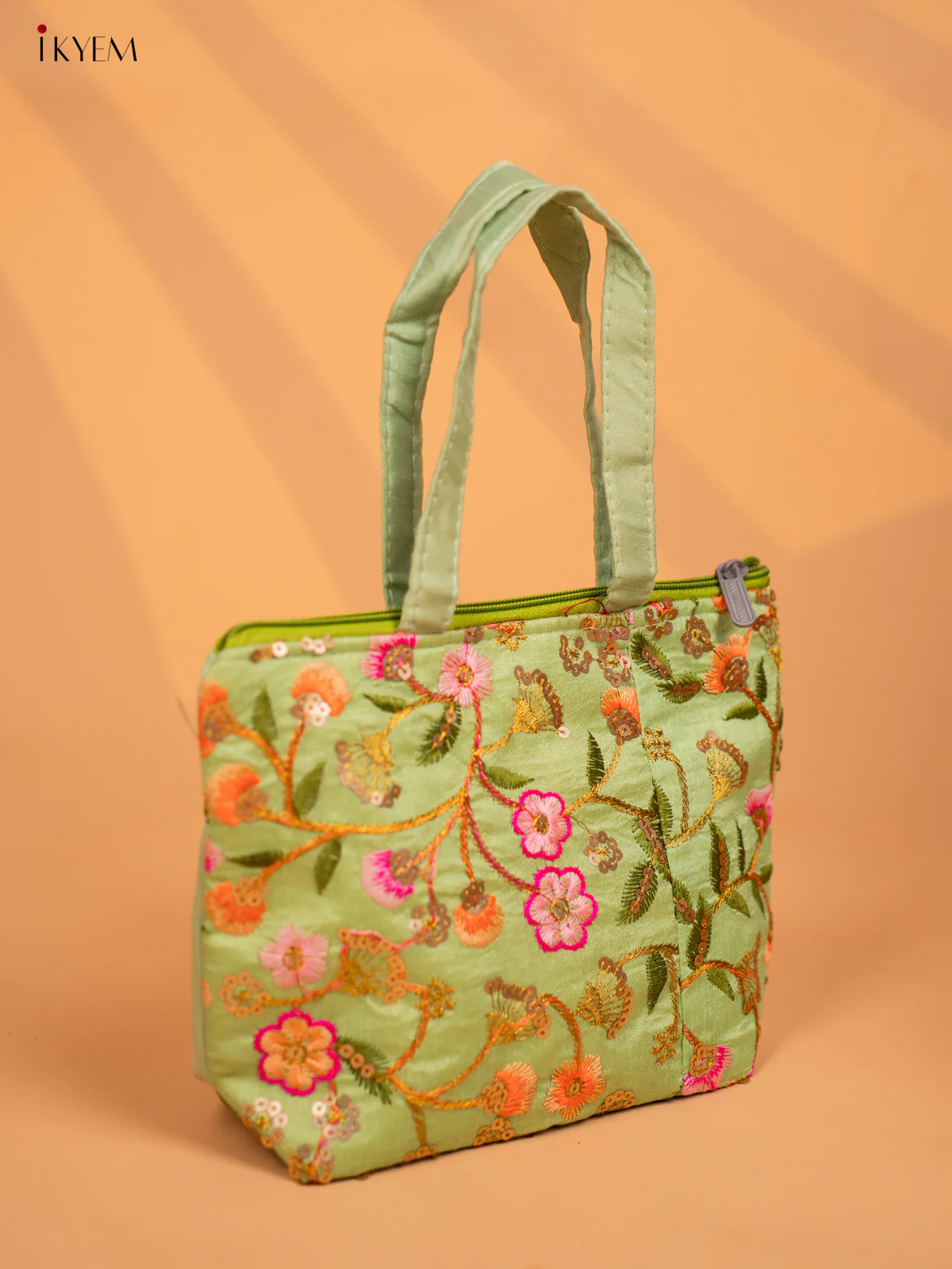 Designer Embroidered HandBag - Floral - KD09122 - Image 7
