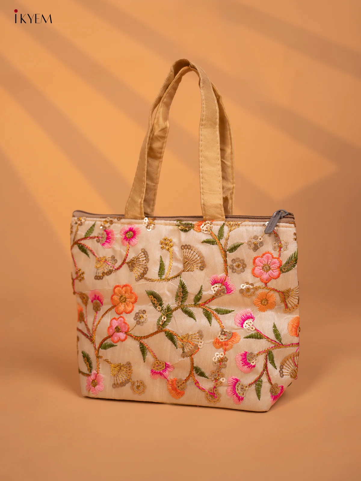 Designer Embroidered HandBag - Floral - KD09122 - Image 9