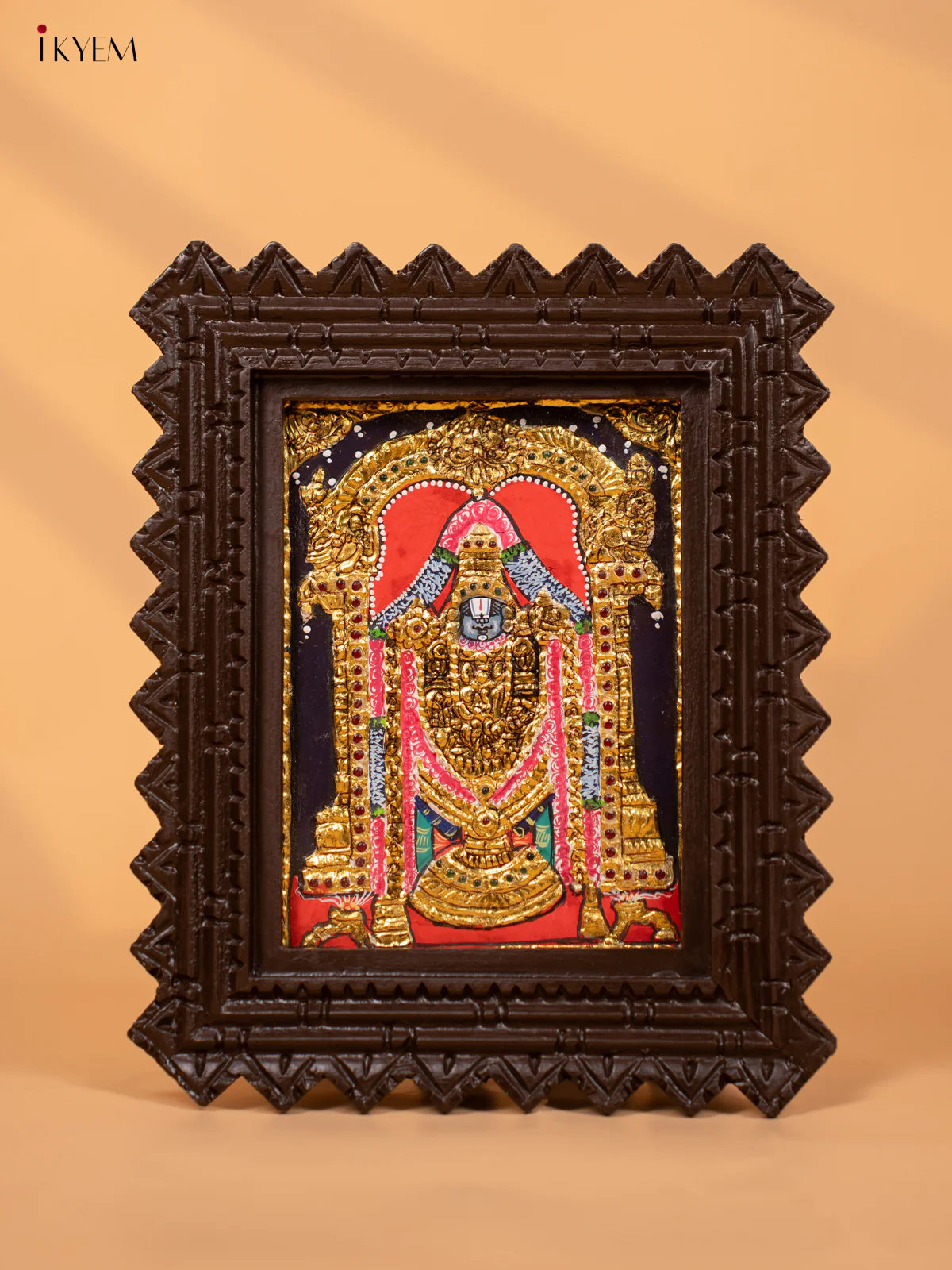 Balaji - Tanjore Painting (11x9) - KD17147