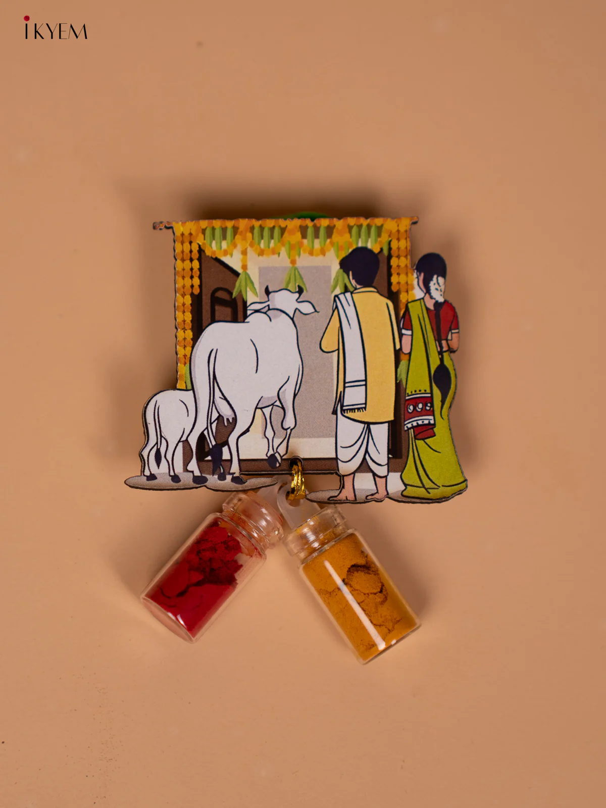 Haldi Kumkum bottle set - Housewarming - KD22121