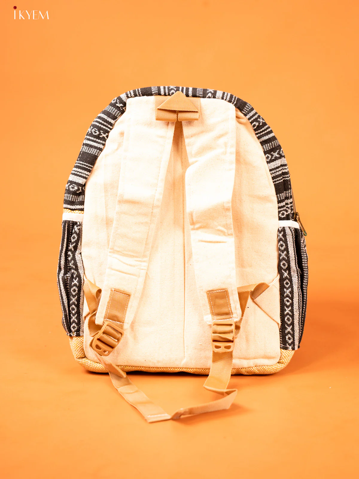 Multi Pocket Hemp Backpack - KD26120 - Image 3