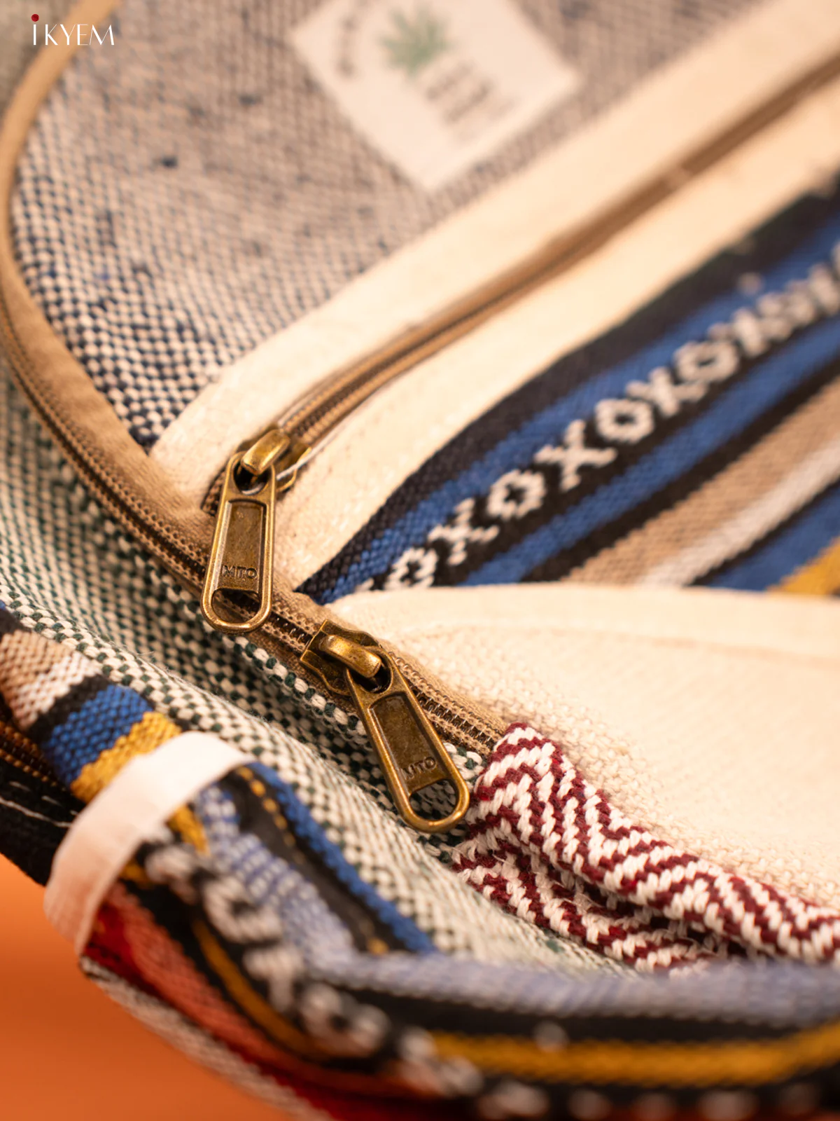 Hemp lare Back pack - KD26123 - Image 4