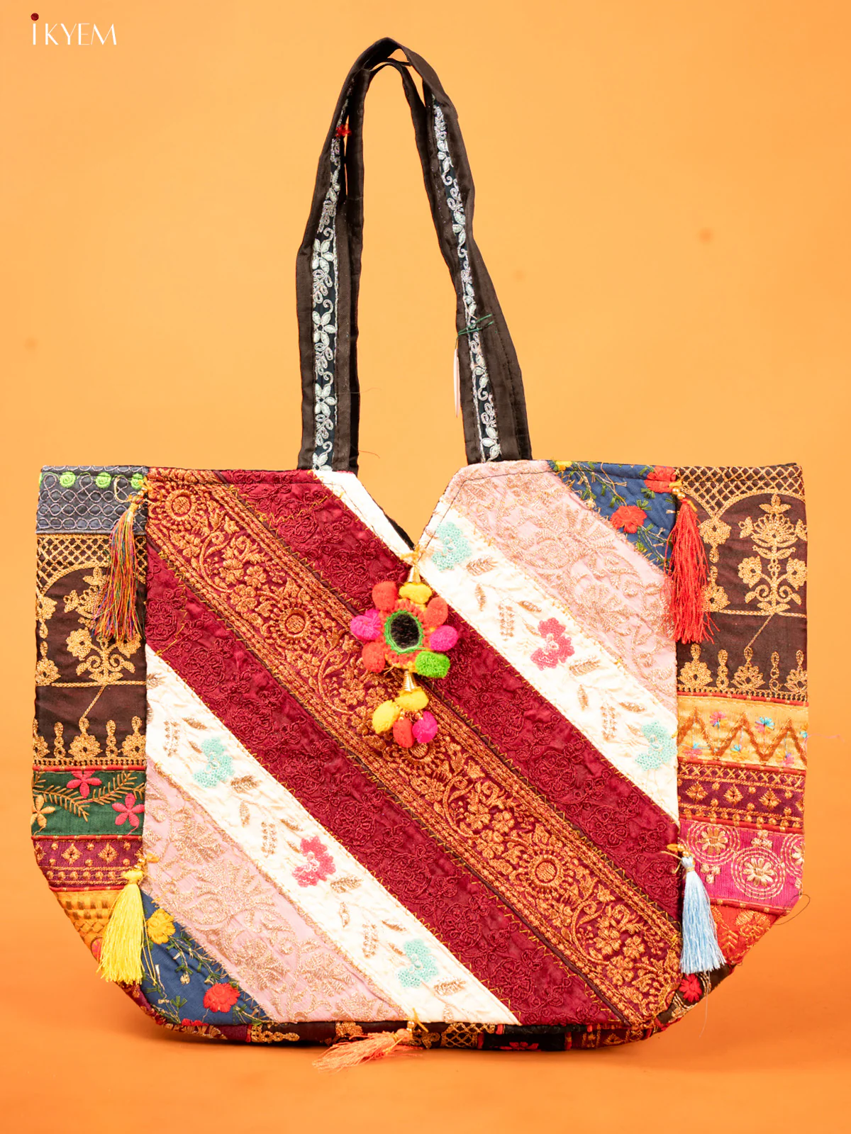 Multicolor Messenger Bag