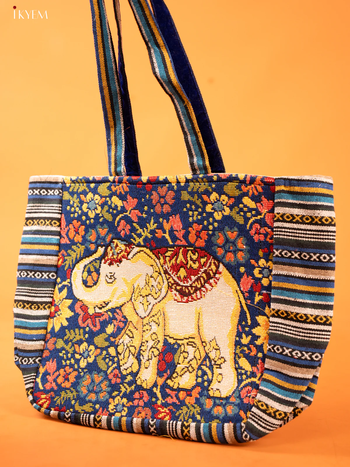 Canvas Tote Bag - Elephant - Image 2