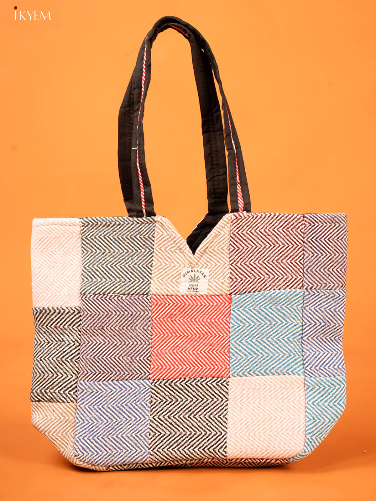 Multicolor Patchwork Shoulder bag - KD26160