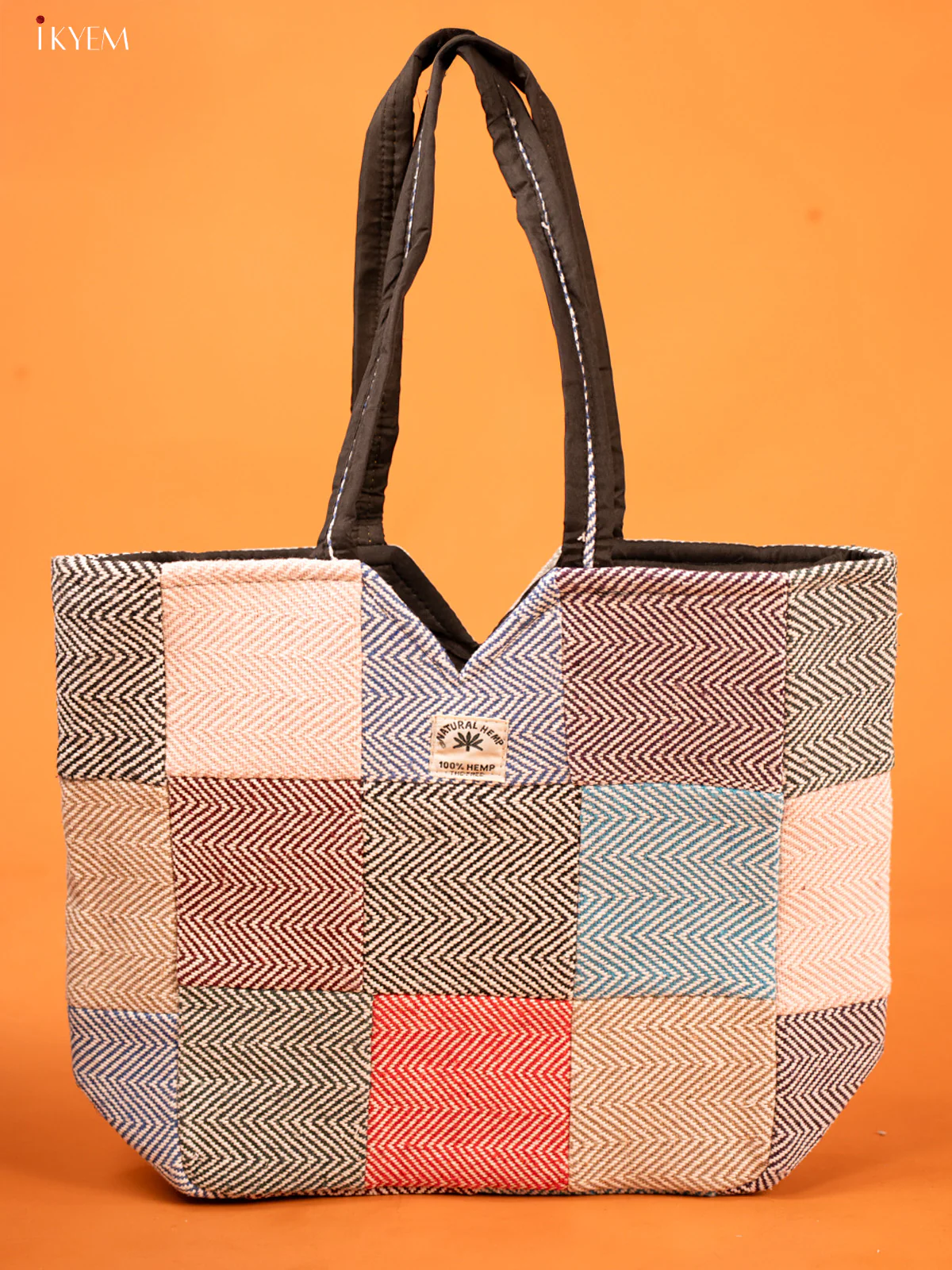 Multicolor Patchwork Shoulder bag - KD26165