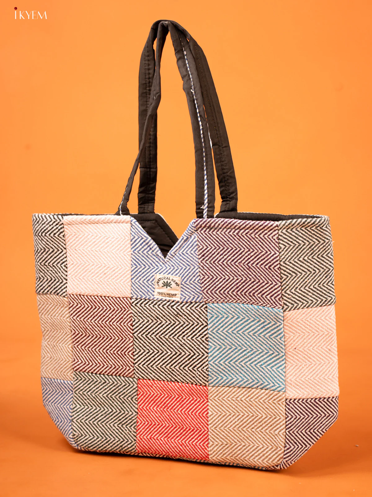 Multicolor Patchwork Shoulder bag - KD26165 - Image 2