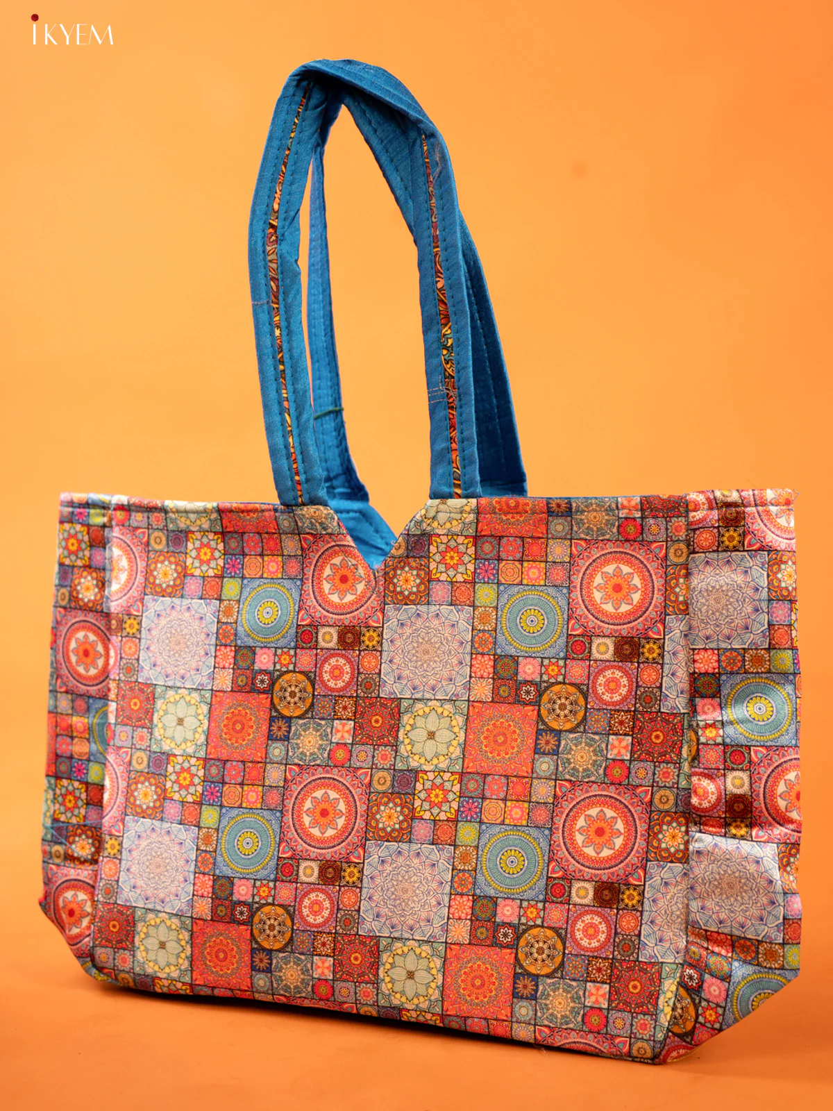 Ikkat Jhola Handbag - Image 2