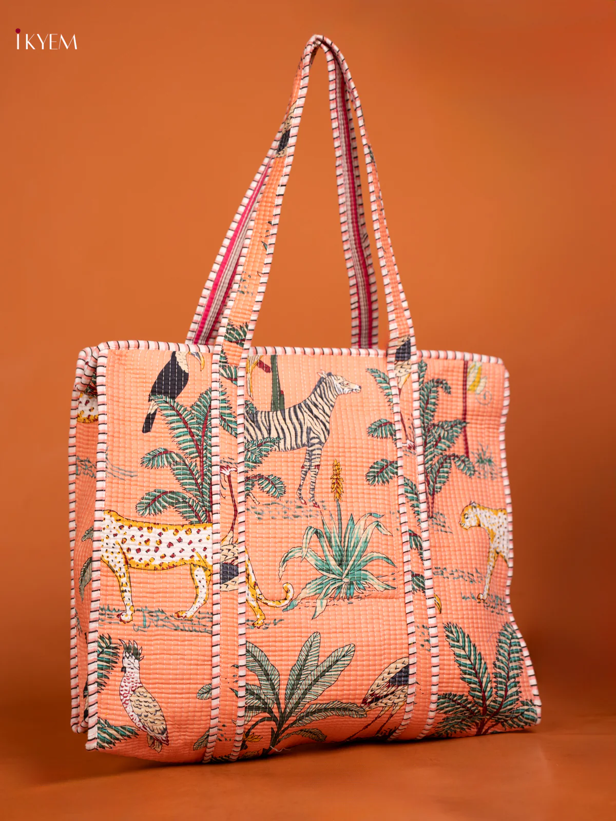 Quilted Tote Bag - Image 2