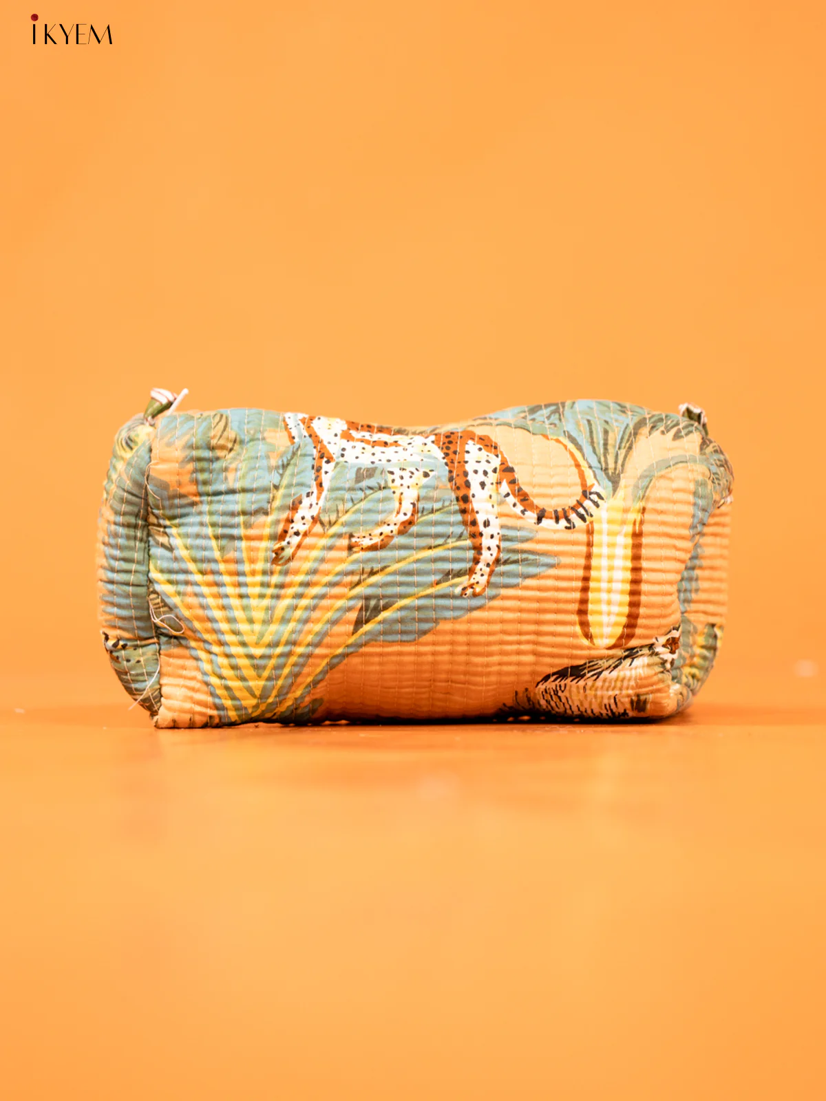 Cotton printed Pouch - Set of 3 - Peach - KD26322 - Image 3