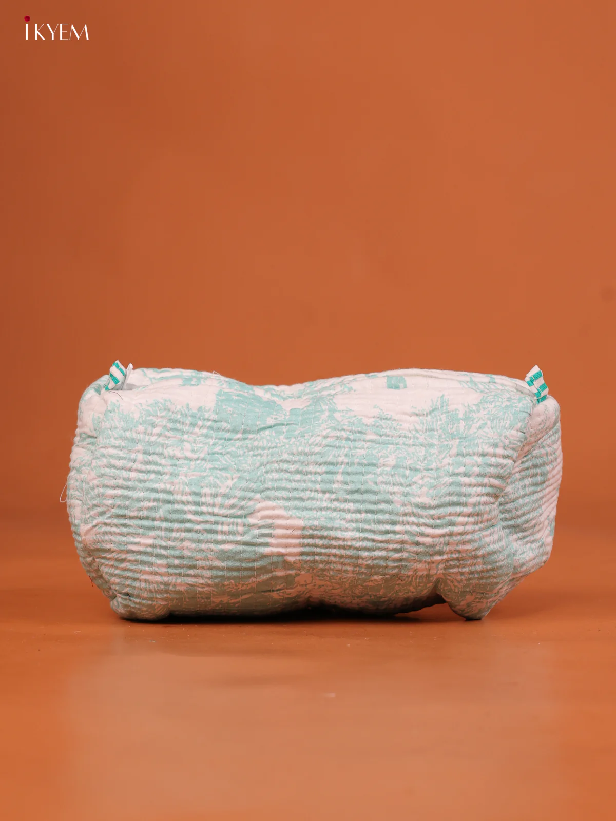 Cotton printed Pouch - Set of 3 - Sky Blue - KD26334 - Image 3