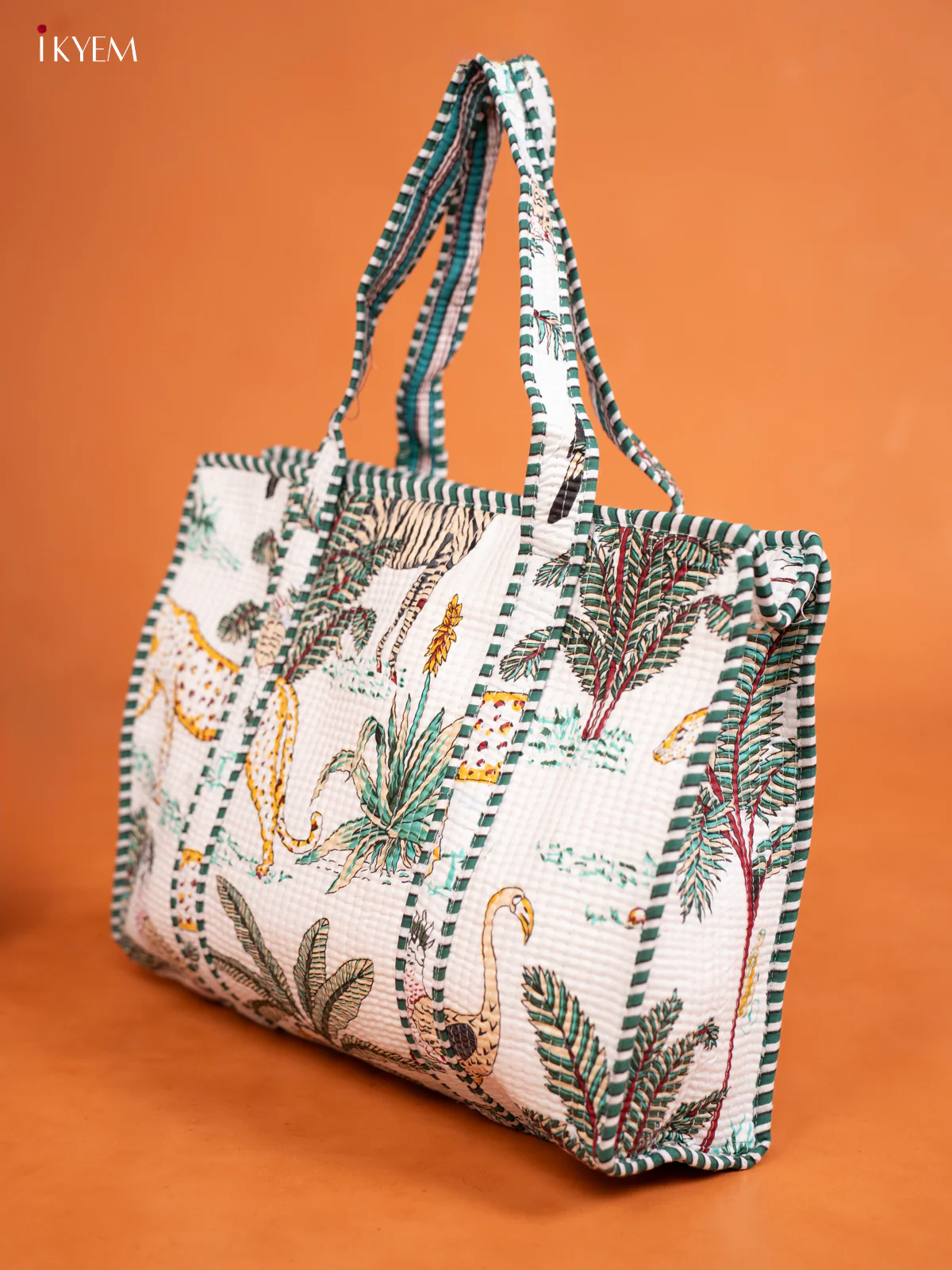 Quilted Tote Bag - Image 2