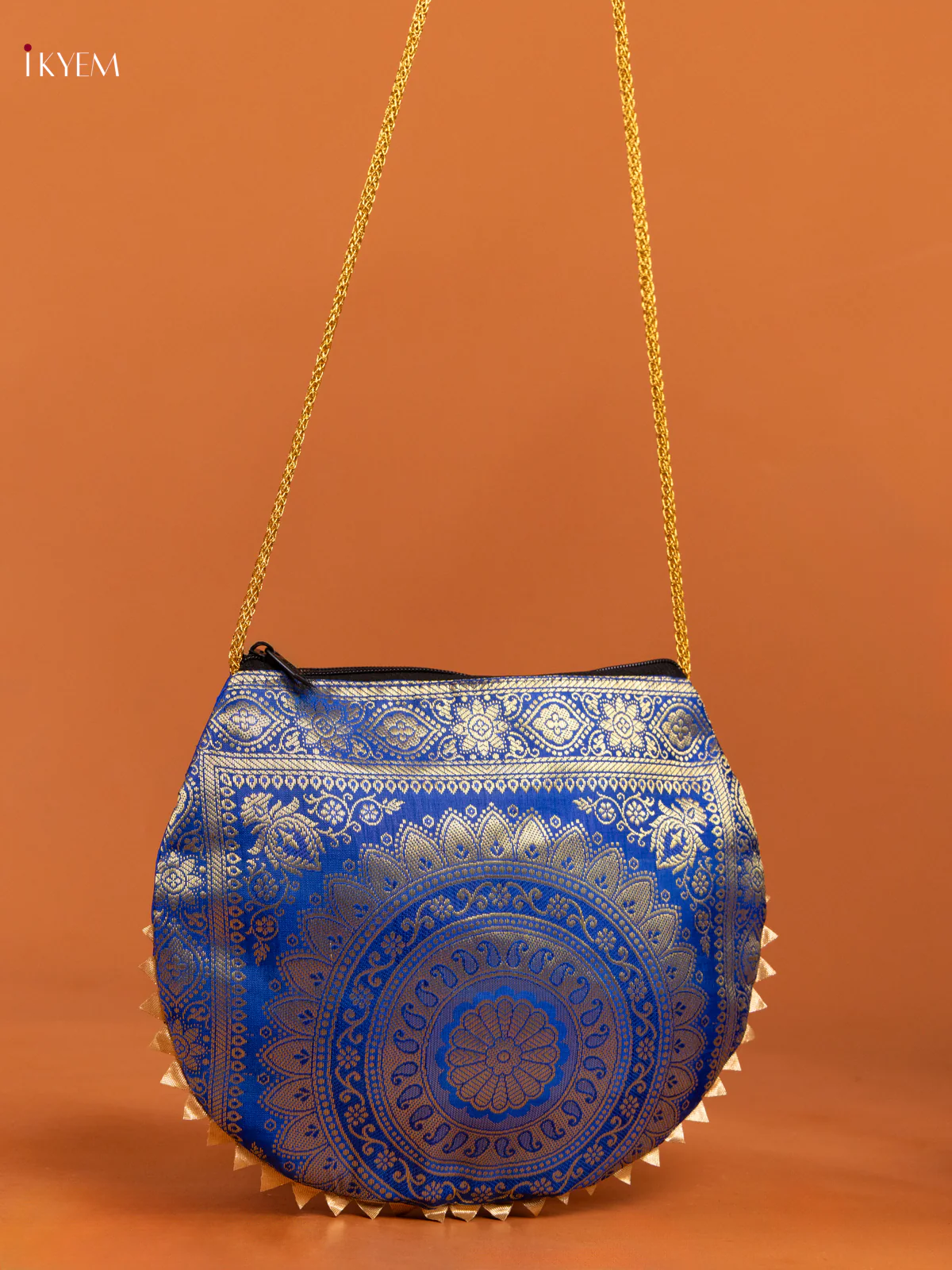 Banarasi Silk Sling Bag - KD26389