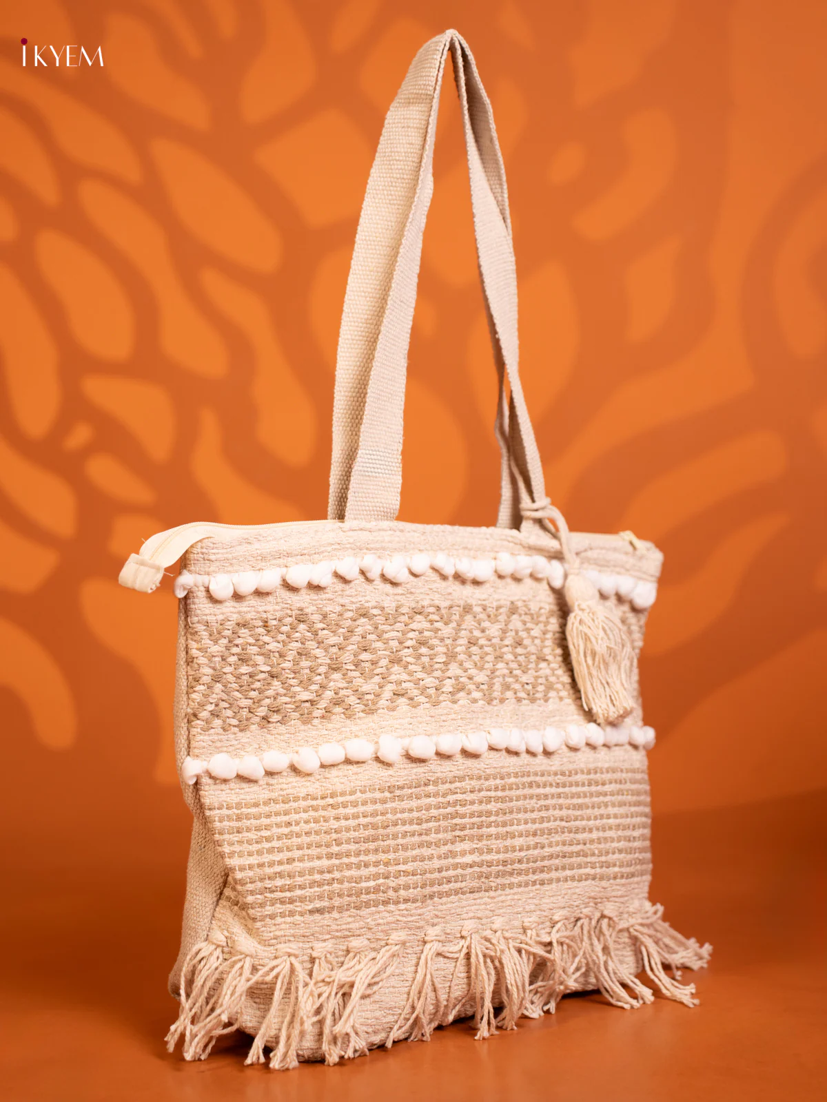 Boho Tote Cloth Bag Sandal - KD26449 - Image 2