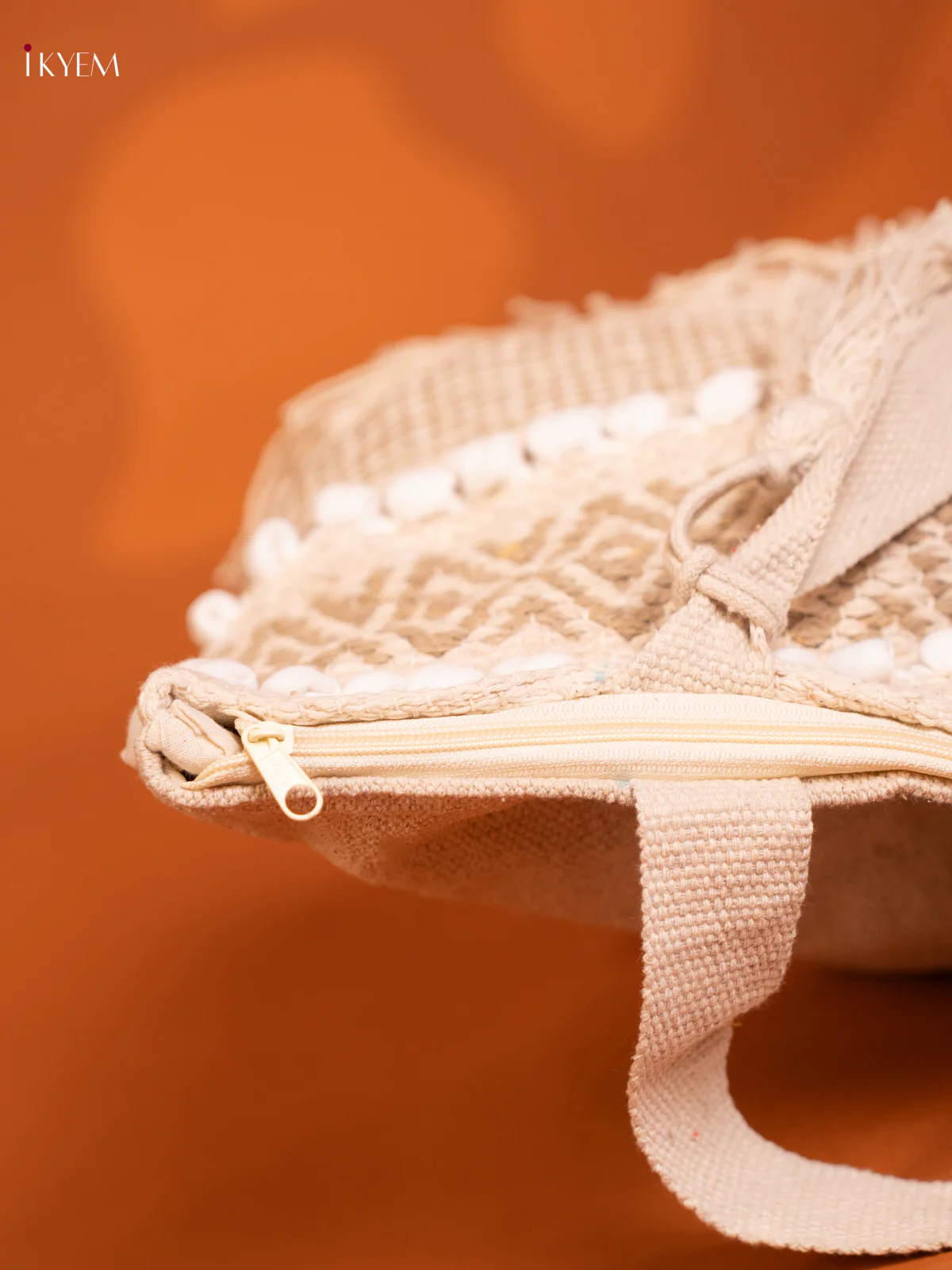 Boho Tote Cloth Bag Sandal - KD26449 - Image 3