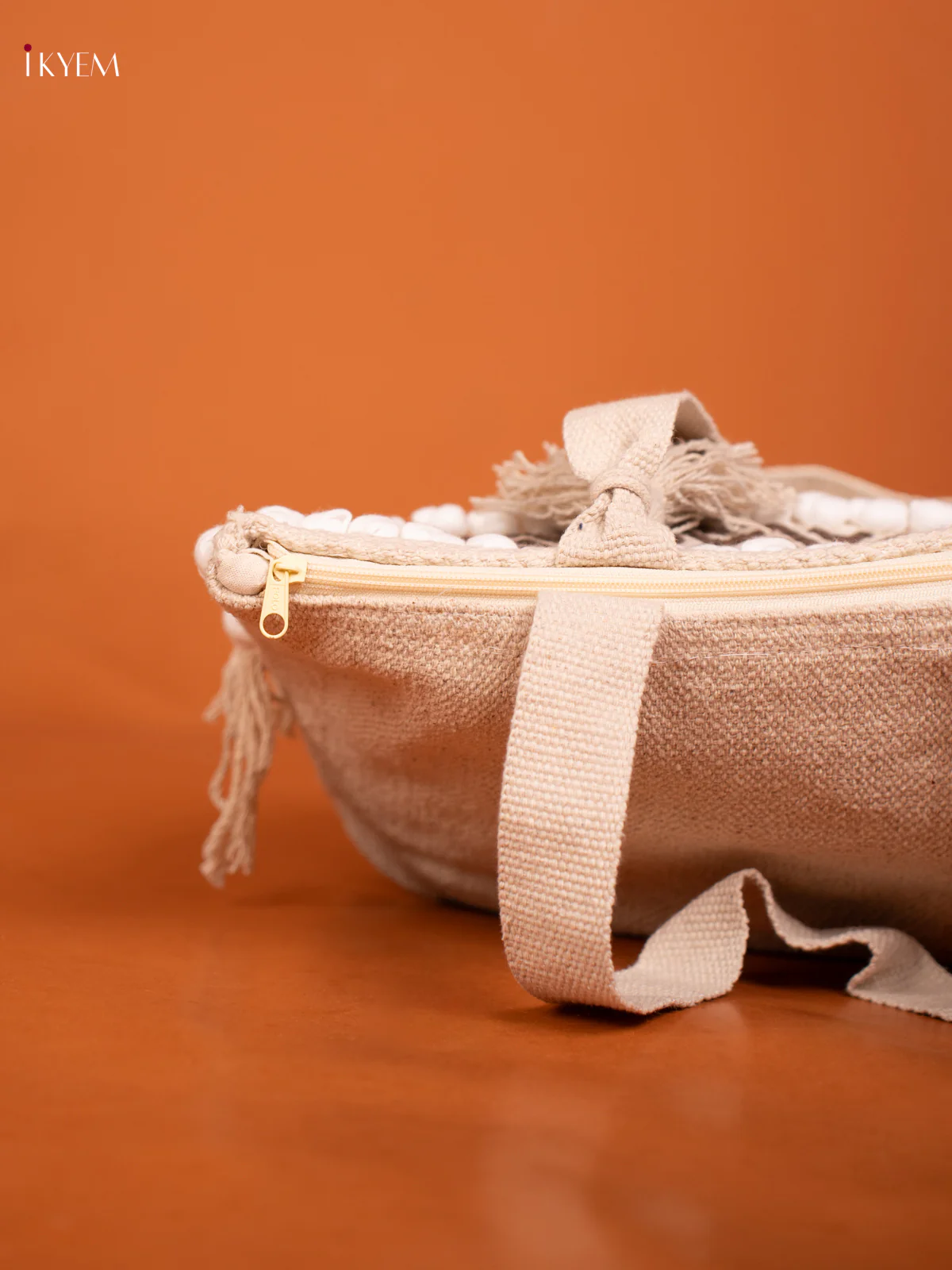 Boho Tote Cloth Bag Brown - KD26451 - Image 3