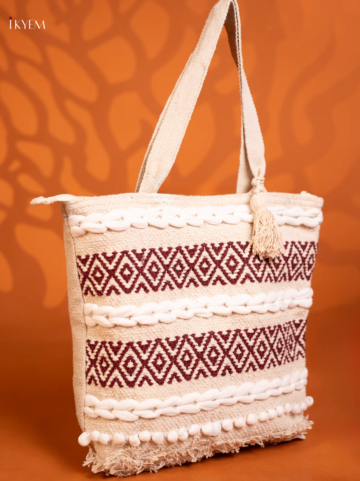 Cloth Bag Mroon - Image 2