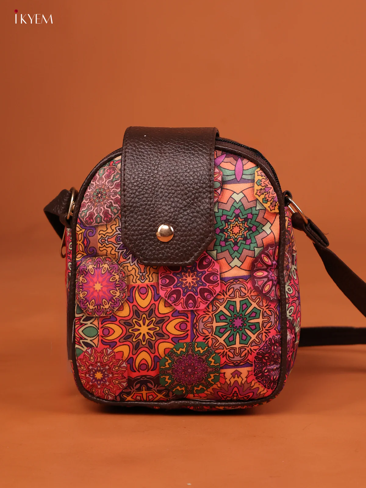SLING BAG PINK WITH - MULTICOLOUR