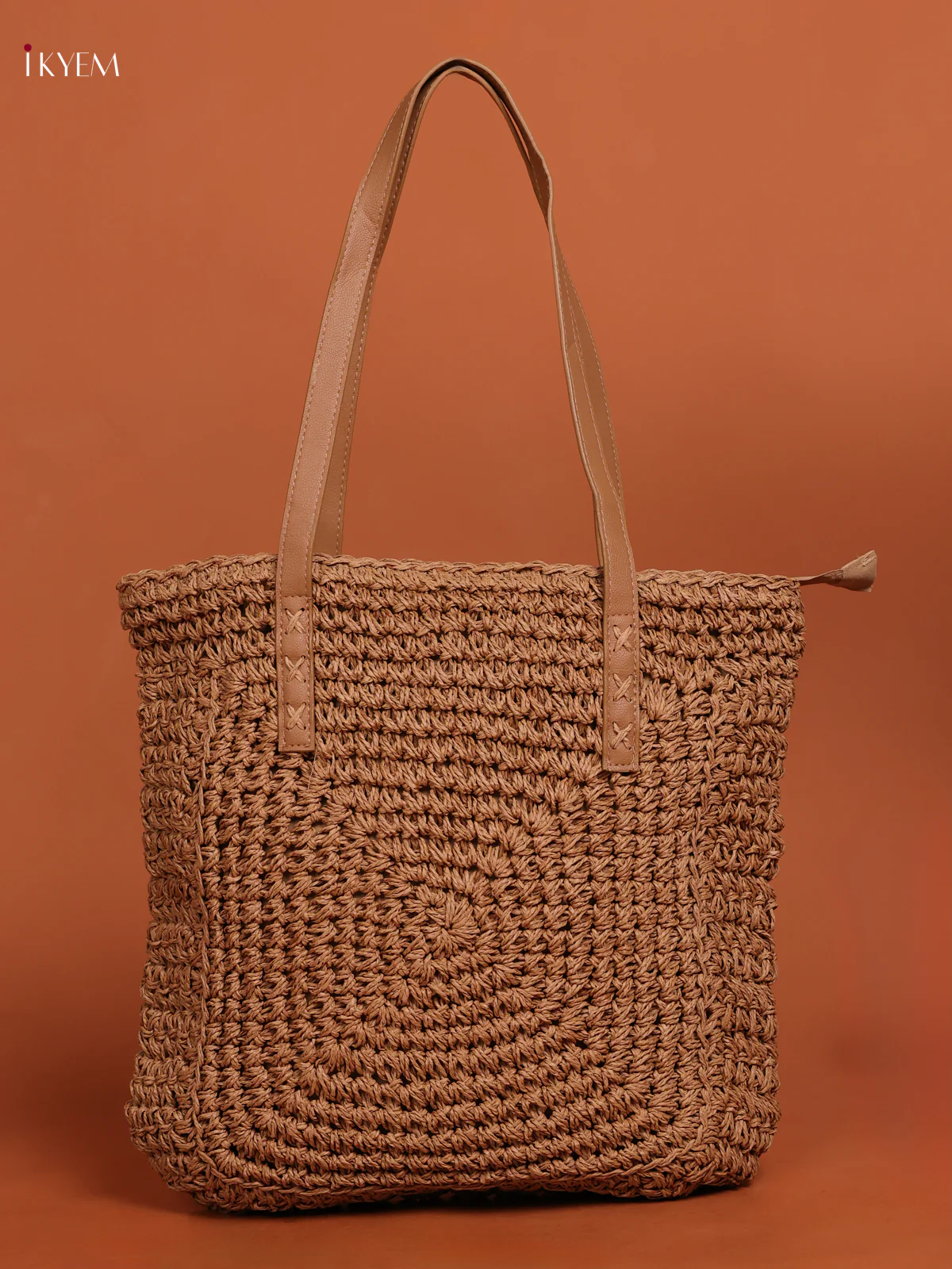 Beach Shoulder Bag with zipper - sandal - KE16132