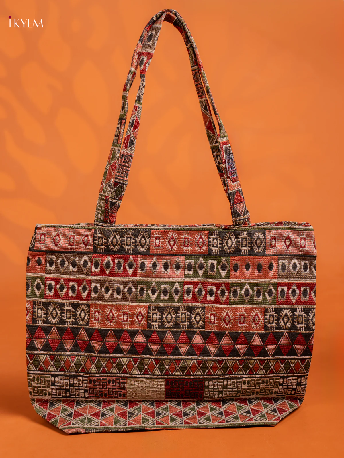 Elephant Hand Bag Orange - Image 3