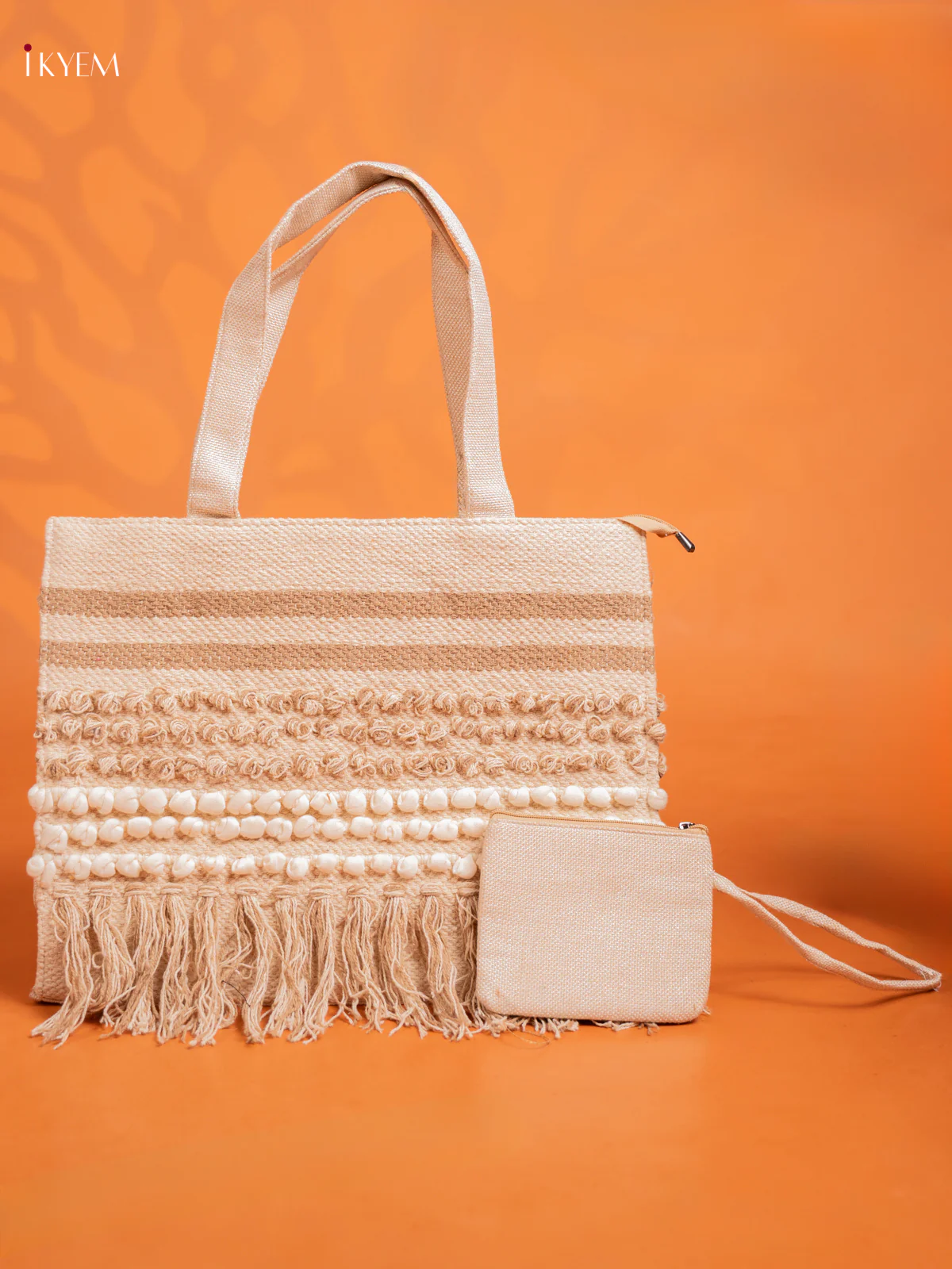 Boho Tote Bag Marron Sandal - KE16232 - Image 4