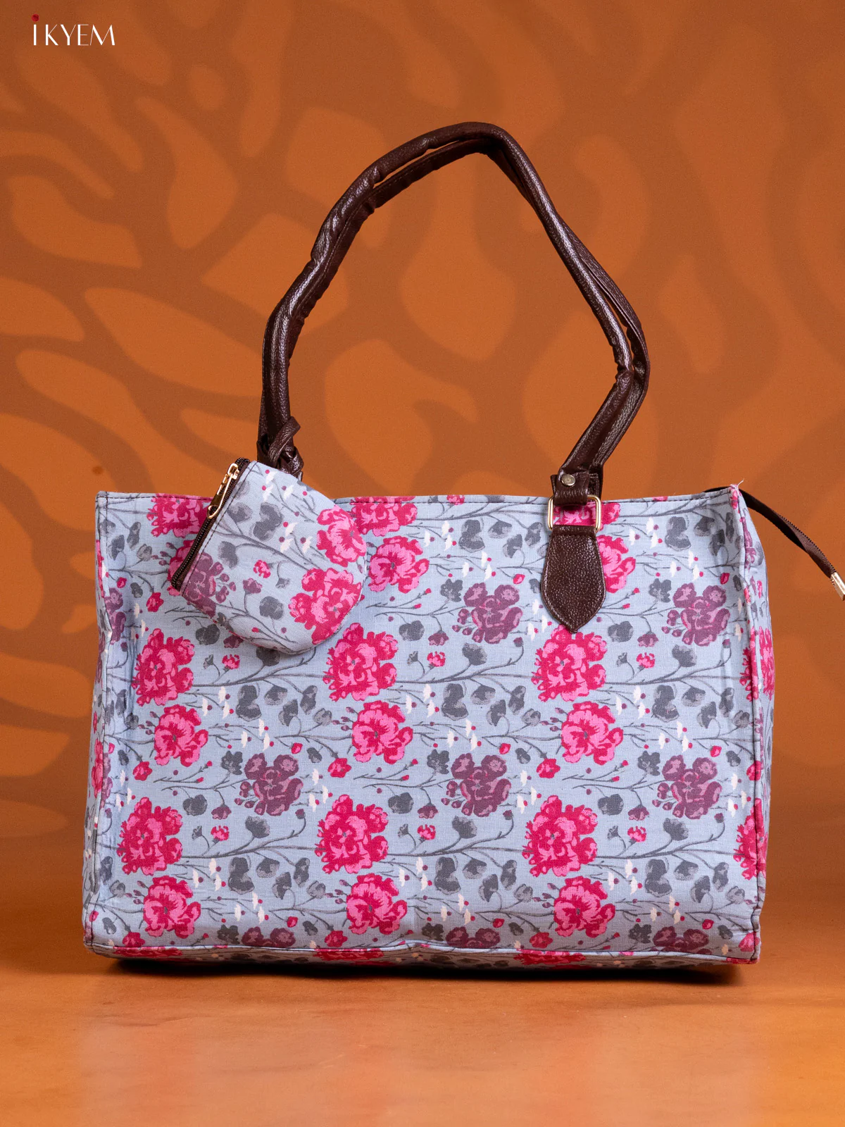 Floral Design Shoulder Bag - KE16254
