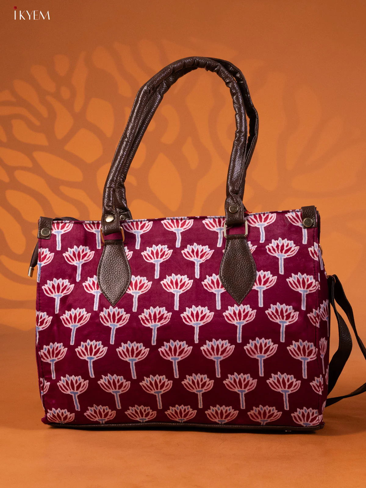 Ajrakh Print Hand And Sling Bag Red