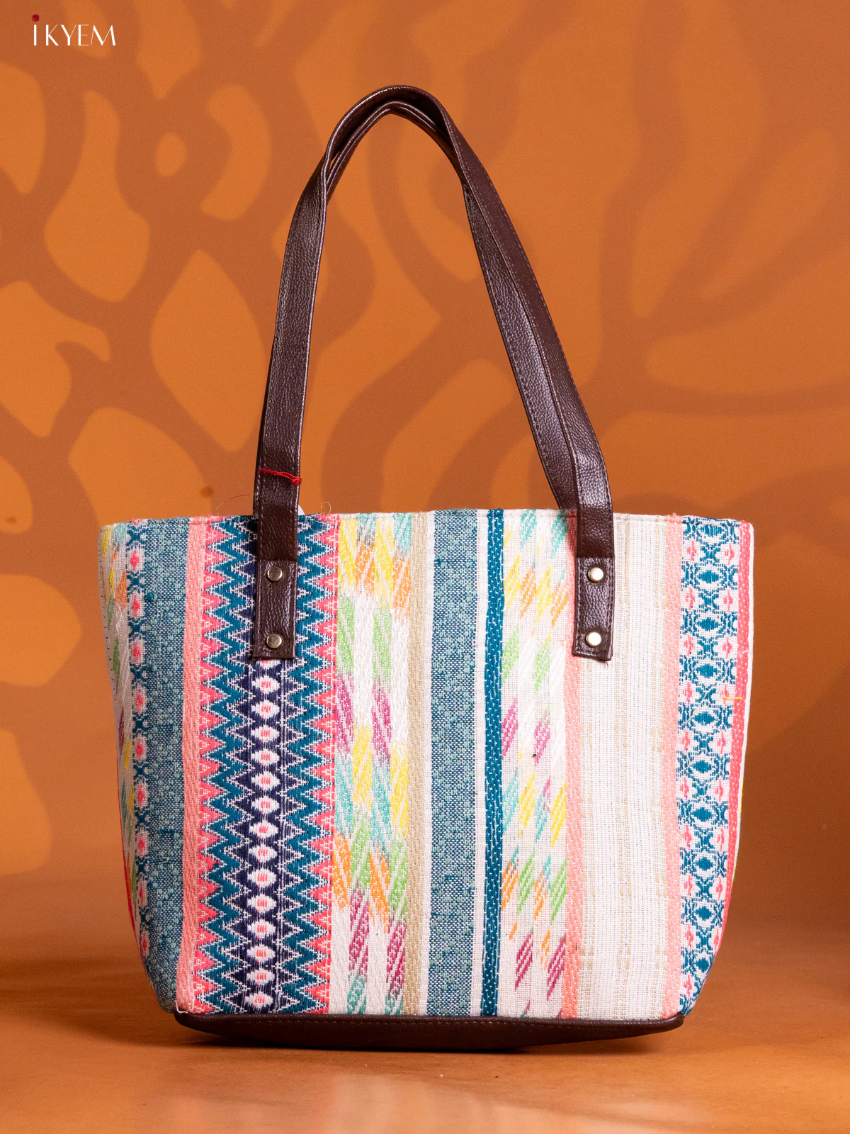 Ikat Design Handbag Combo Set - Multicolour - KE16292 - Image 2