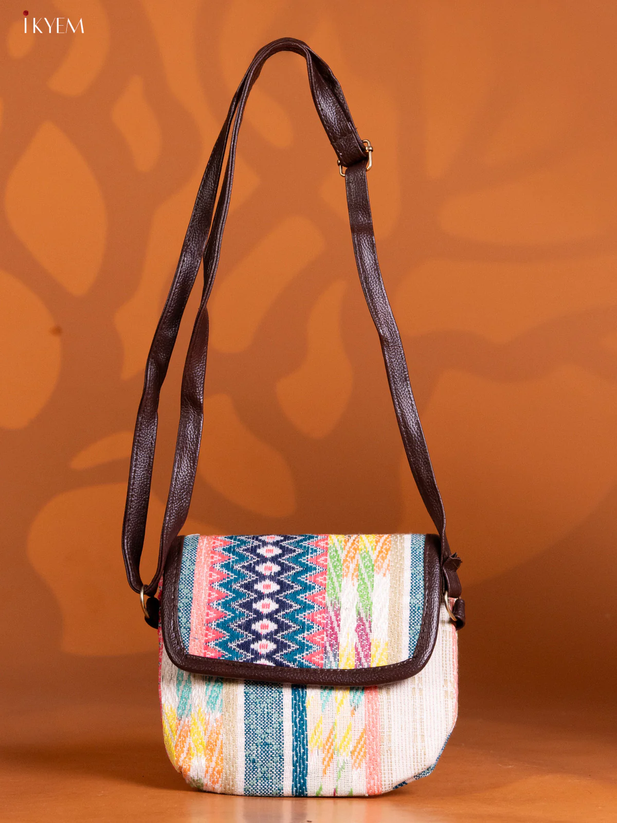Ikat Design Handbag Combo Set - Multicolour - KE16292 - Image 4