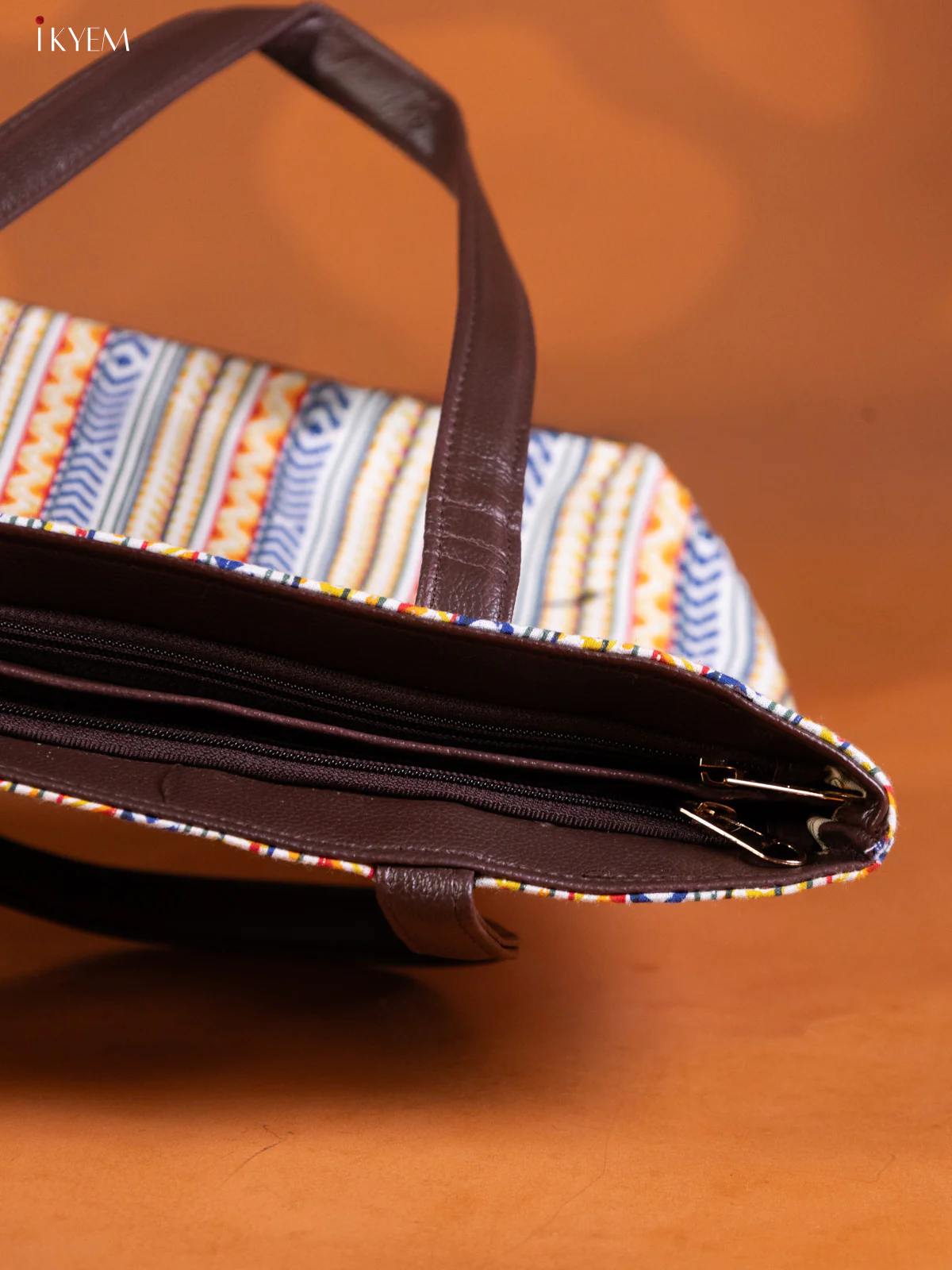 Ikat Design Handbag Combo Set - Multicolour - KE16312 - Image 6