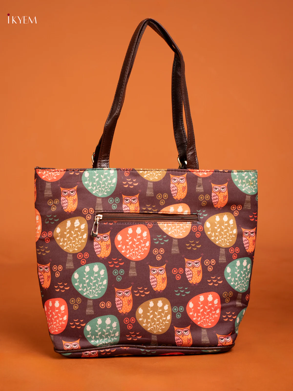 Polyester Printer Tote bag with small pouch - Image 3