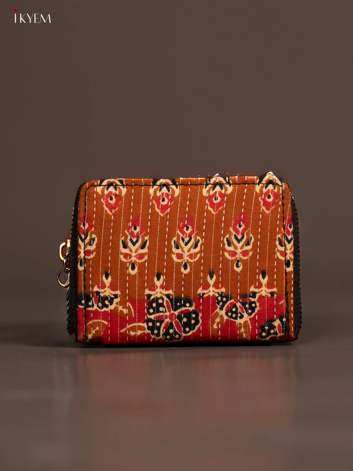 ajrakh print  Navy Red