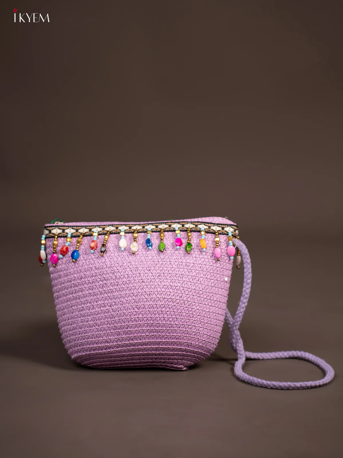 Boho Sling Bag Violet