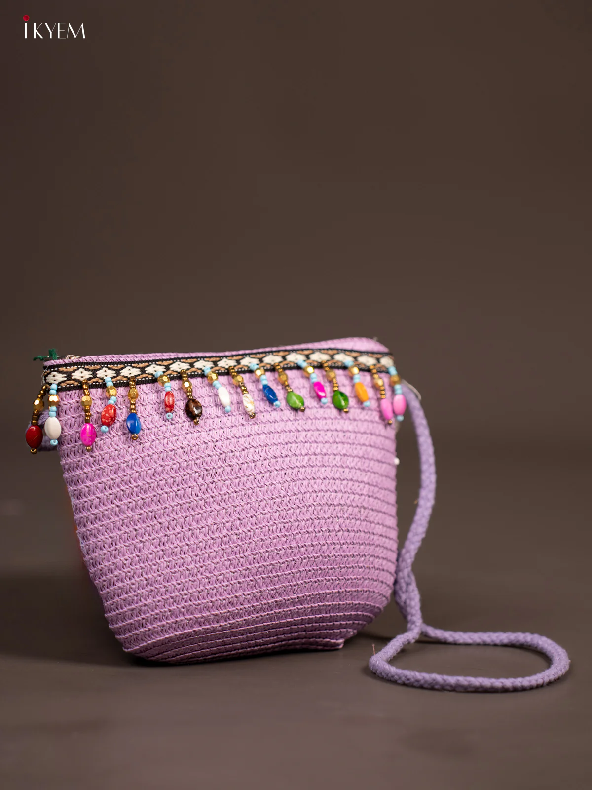 Boho Sling Bag Violet - Image 2