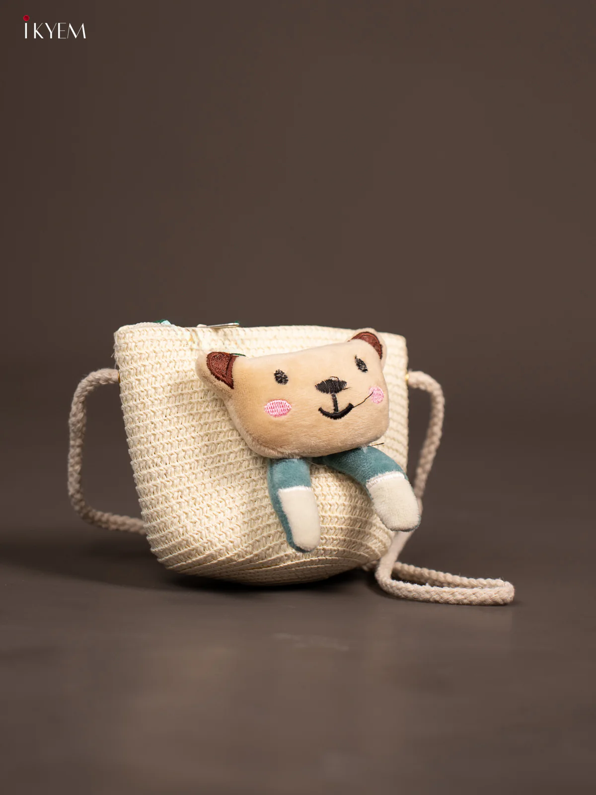 Beach Sling Bag For kids - white - KE21337 - Image 2