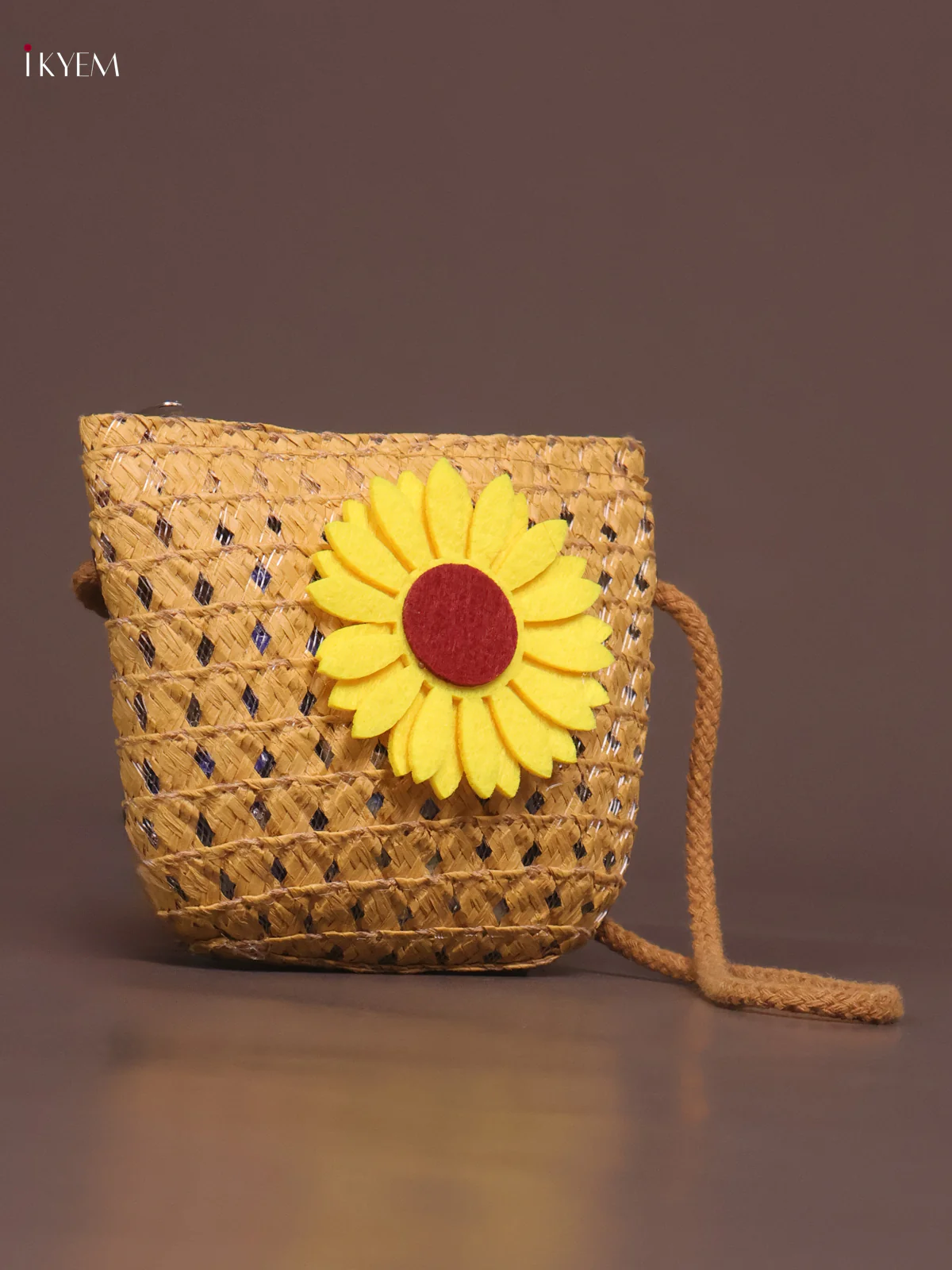 Beach Sling Bag For kids - Brown - KE21347 - Image 2
