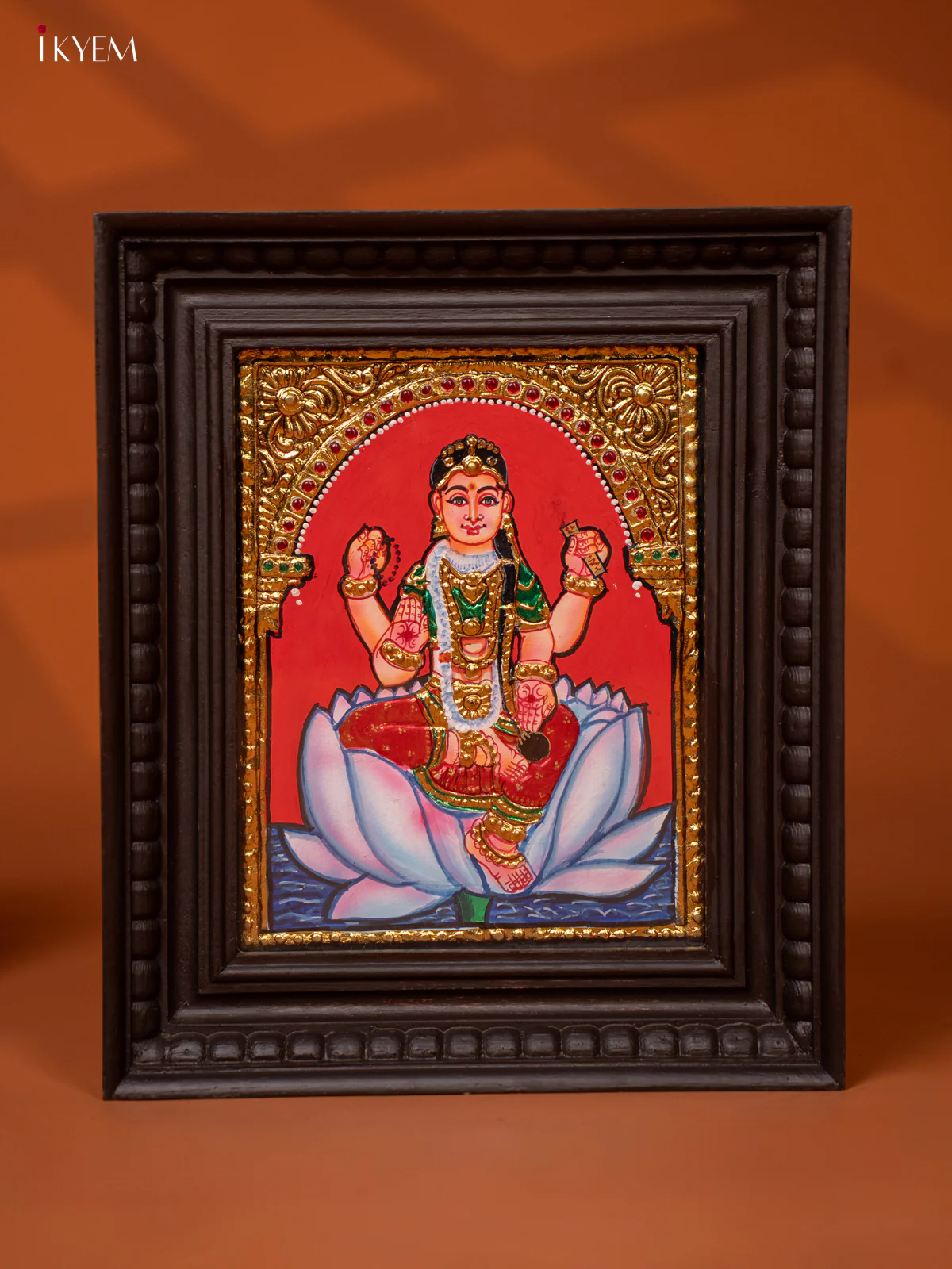 Bala Tripurasundari - Tanjore Painting (13x11) - KE27165