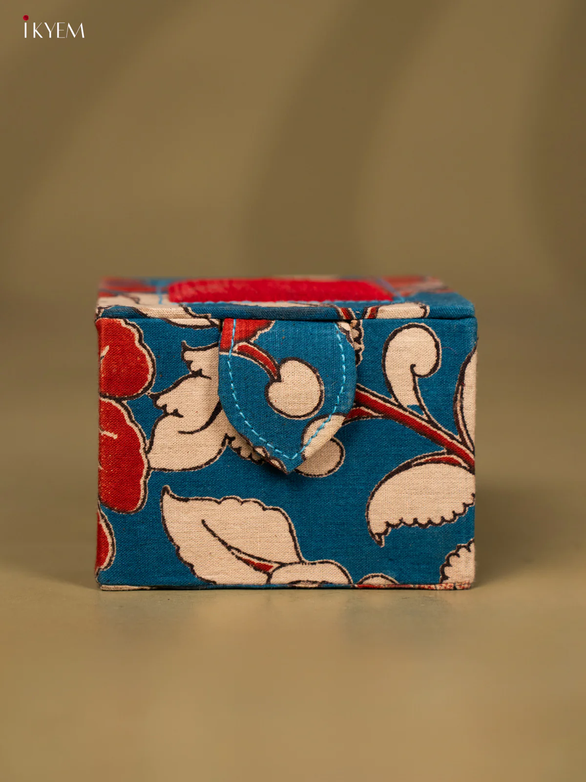 Kalamkari Bangle Box - Blue