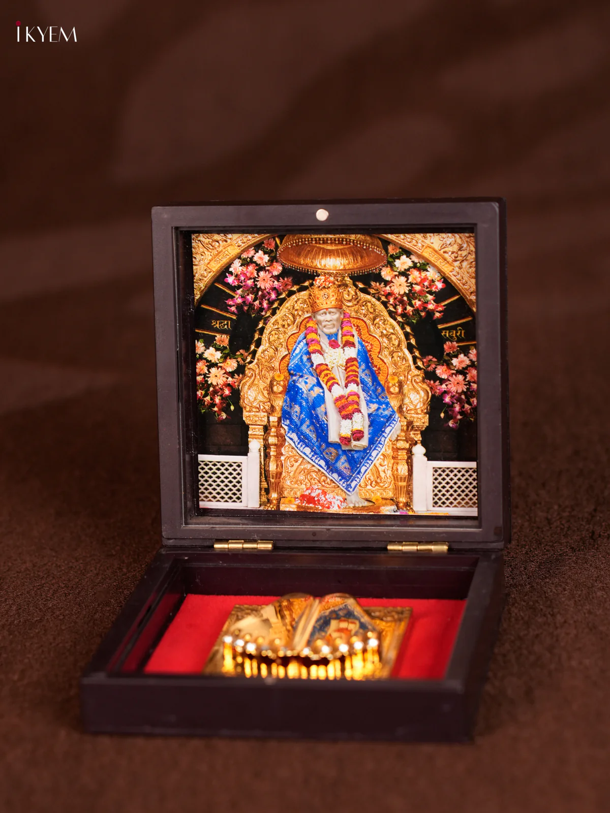 Paduka Box - Sai Baba - Blue - KEA2722 - Image 3