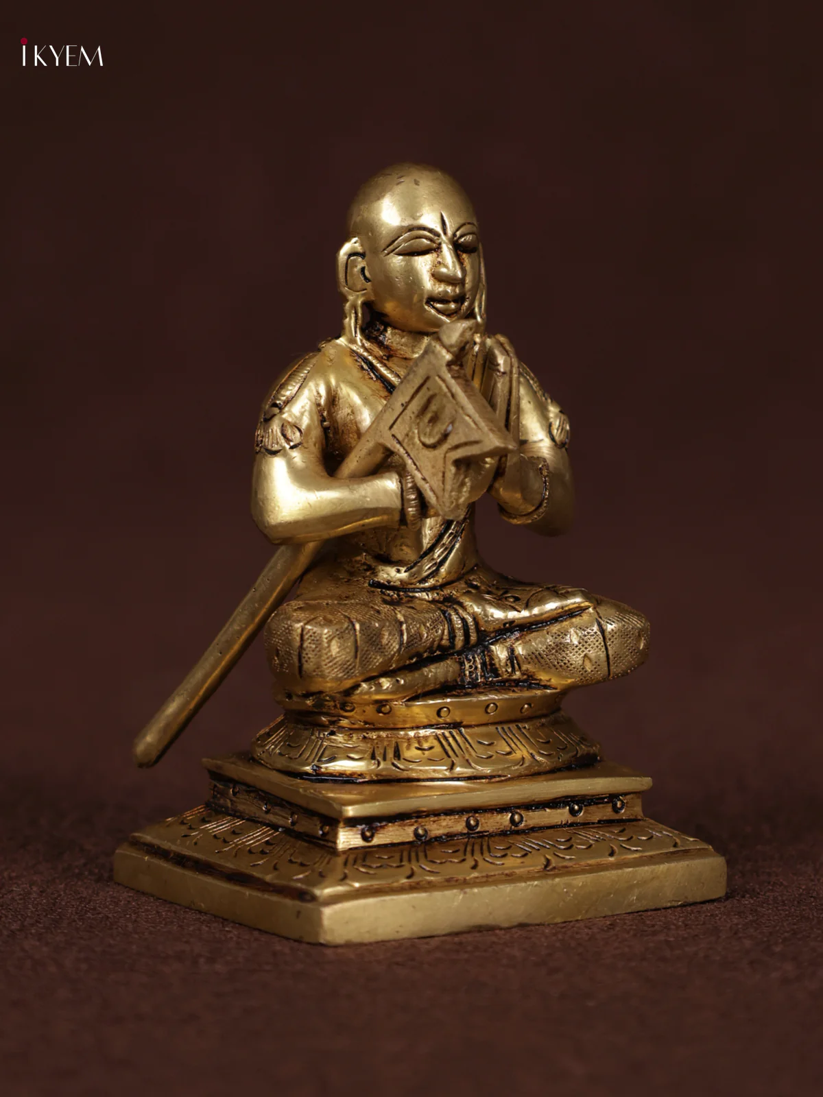 Brass Ramanujan acharya Idol - KEA3121 - Image 3